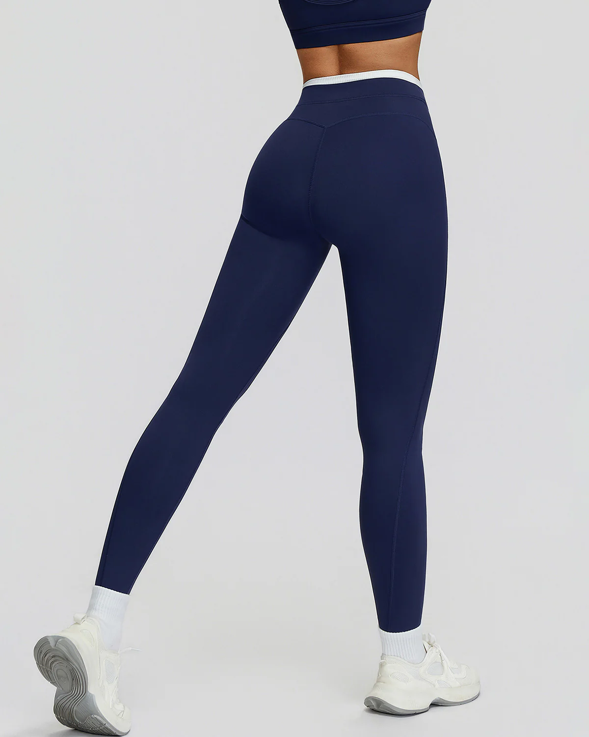Alessia Seamless Leggings - Navy