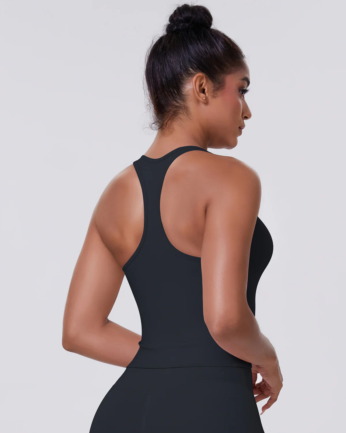 Alina Crop Top - Black - Image 4