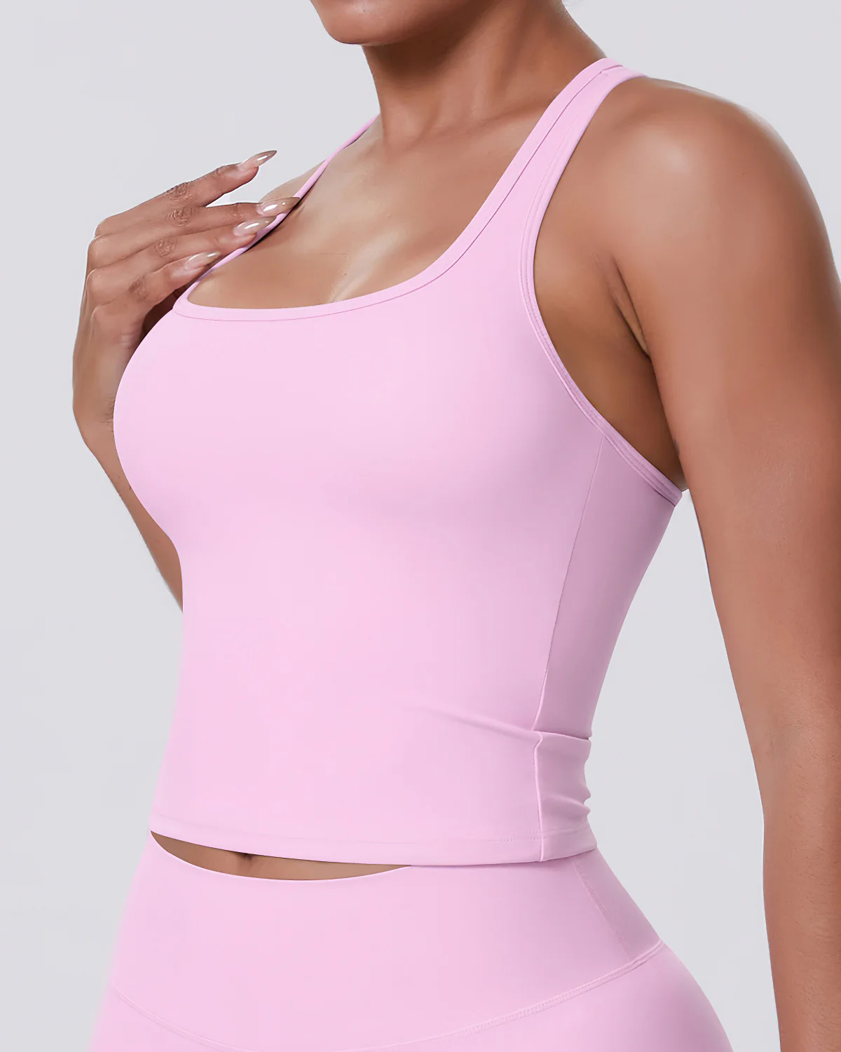 Alina Crop Top - Pink - Image 3