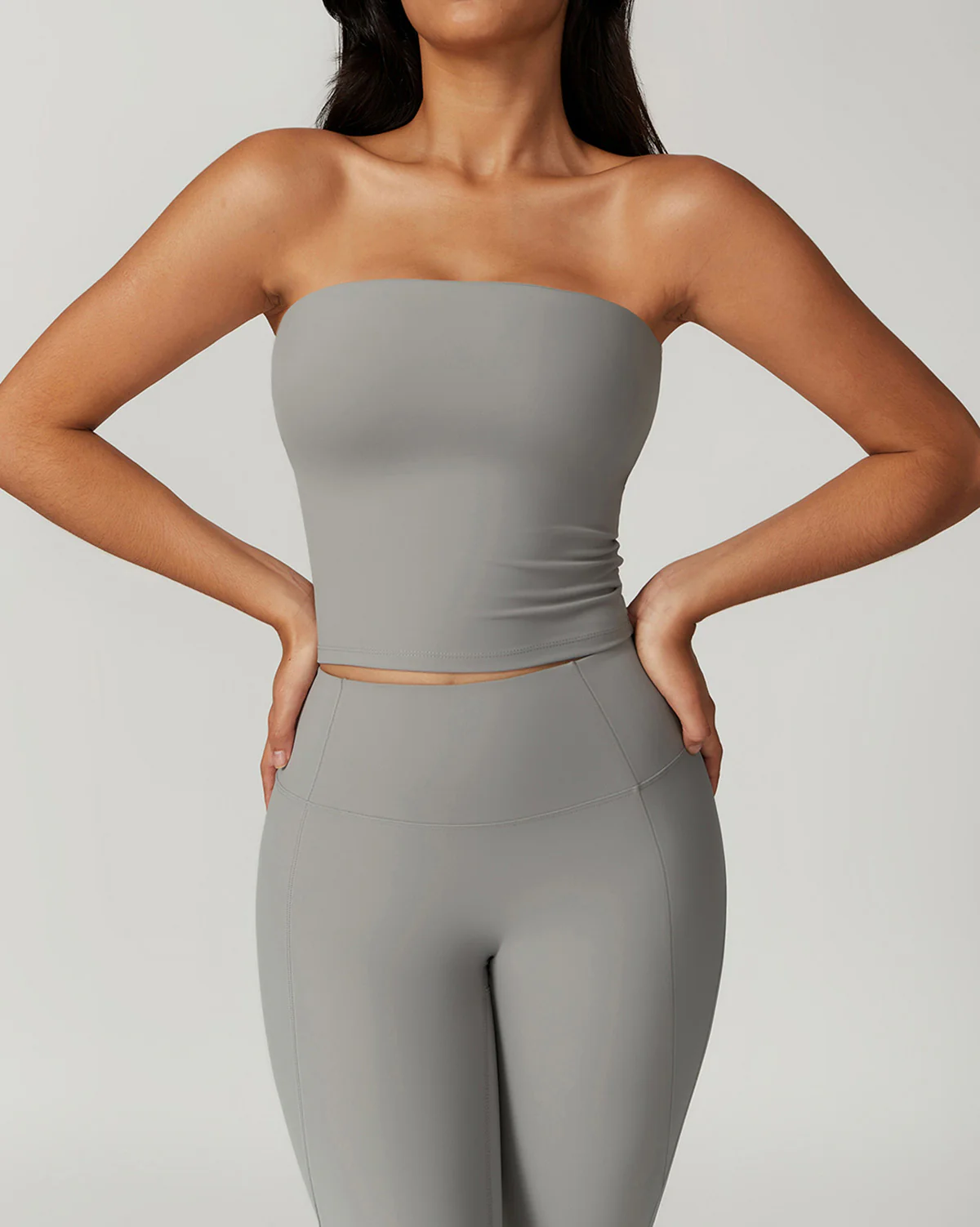 Allegra Tube Top - Grey - Image 3