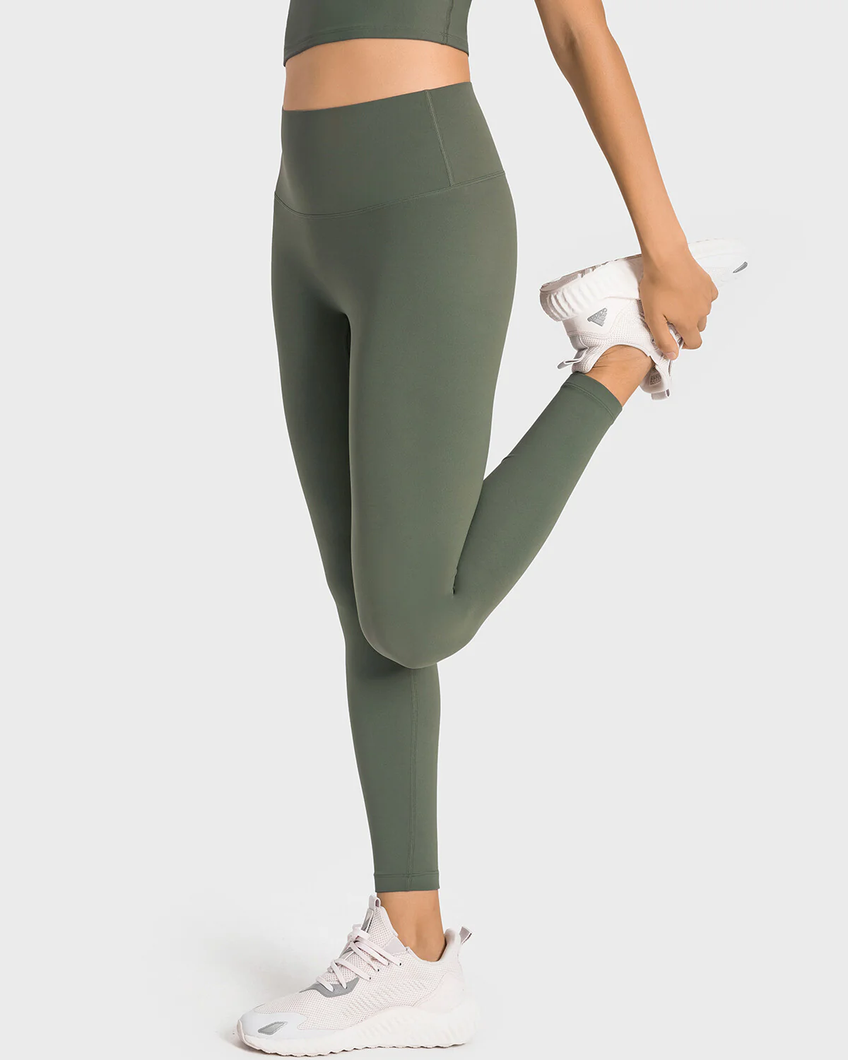 Allison Seamless Leggings - Green - Image 4