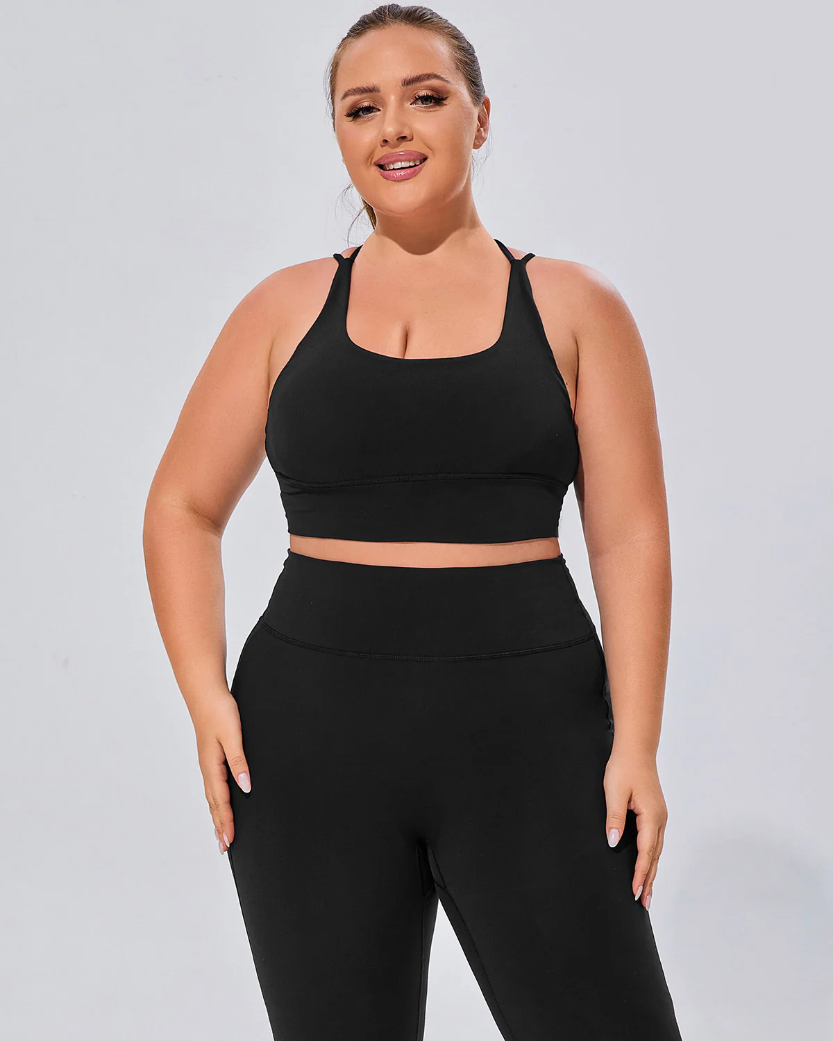 Amaryllis Sports Bra - Black - Image 4