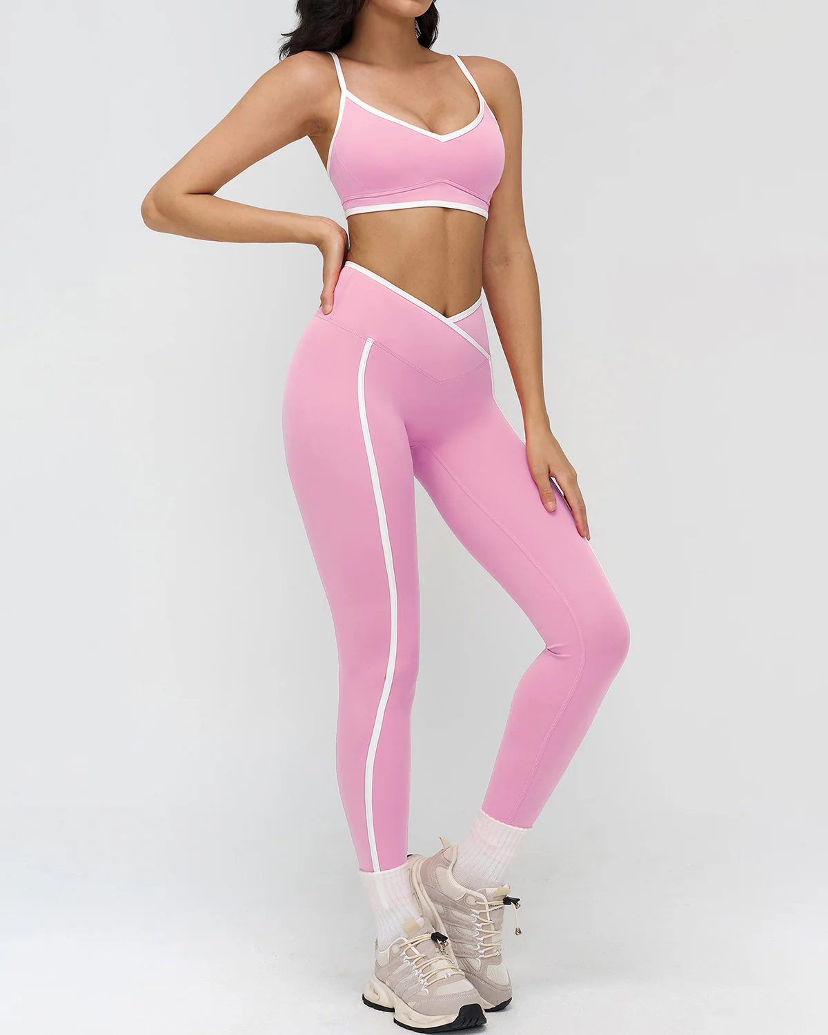 Anika Seamless Leggings - Pink - Image 6