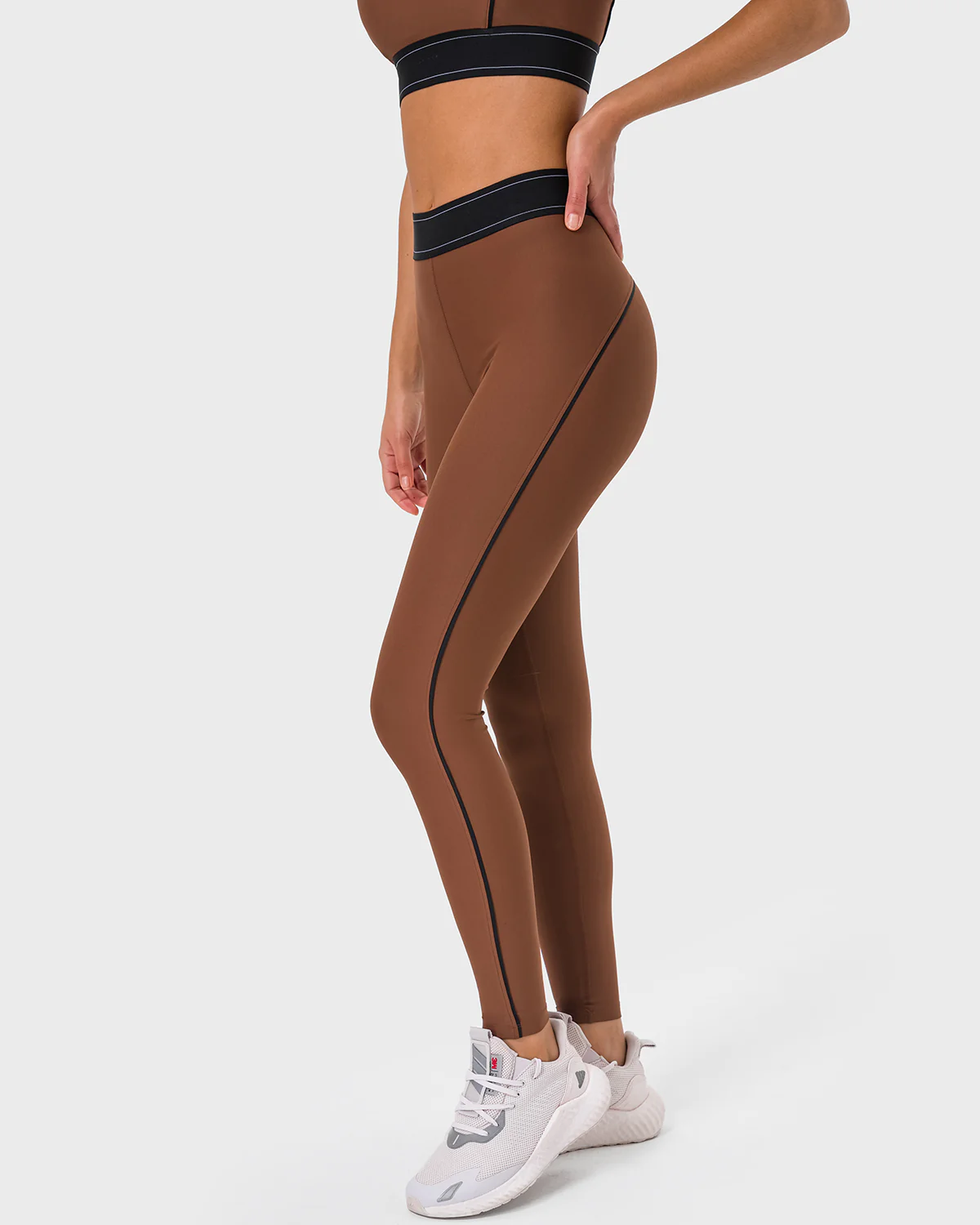 Arlet Leggings - Brown - Image 2