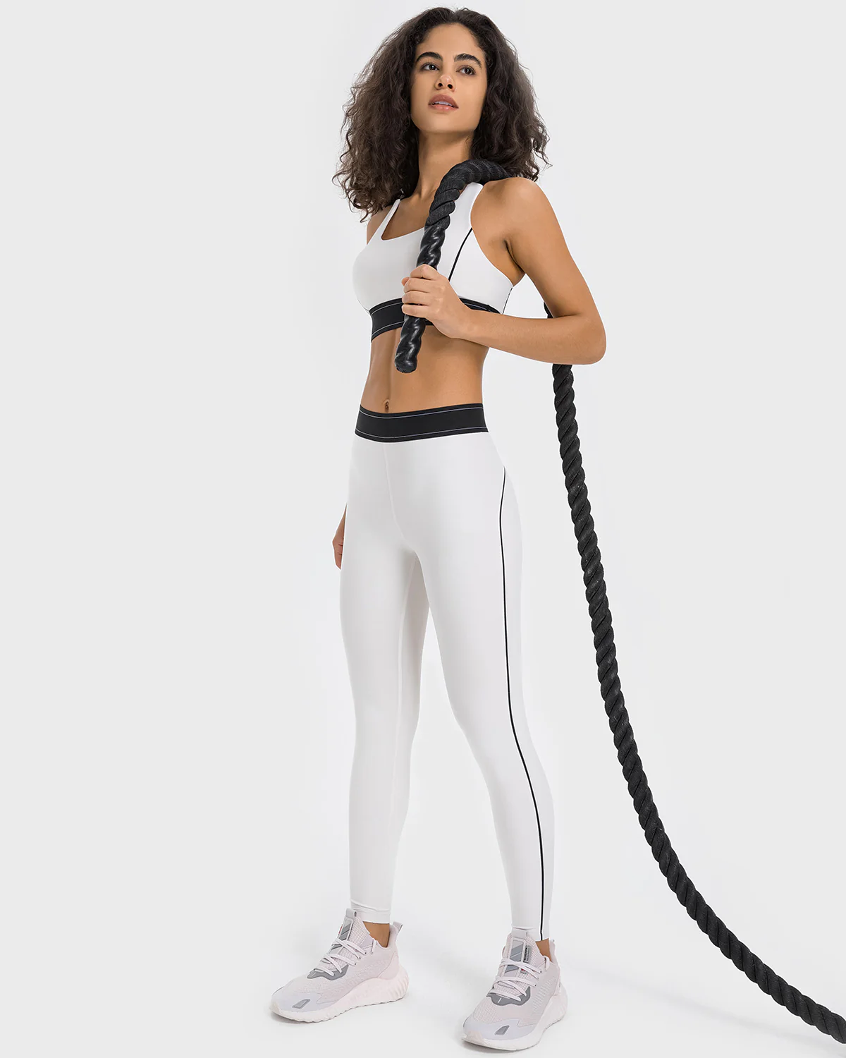 Arlet Sports Bra - White - Image 5