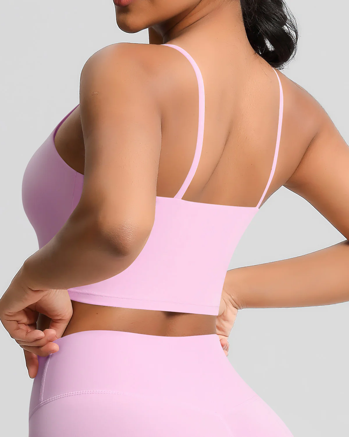 Ava Crop Top - Pink - Image 3