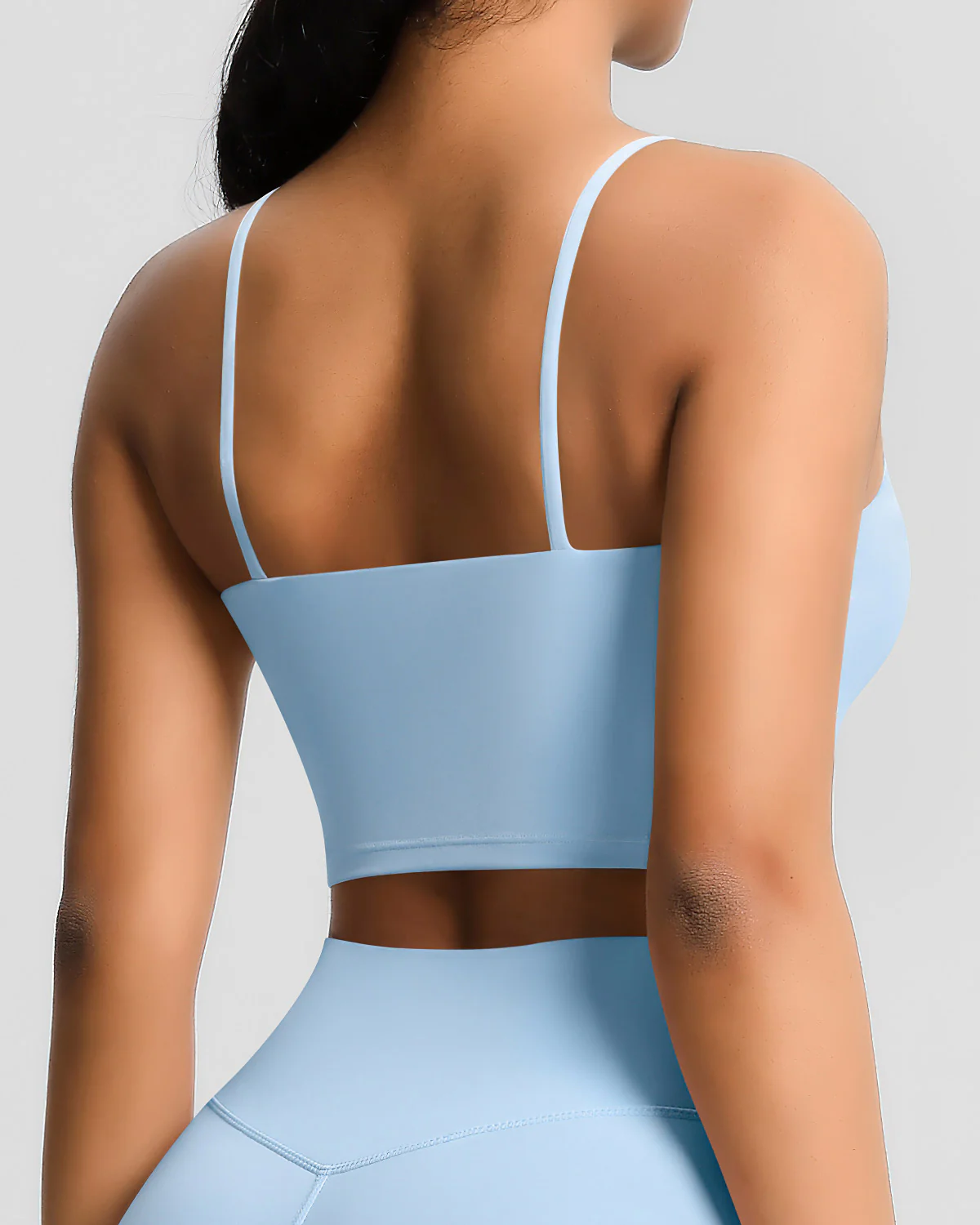 Ava Crop Top - Sky Blue - Image 2