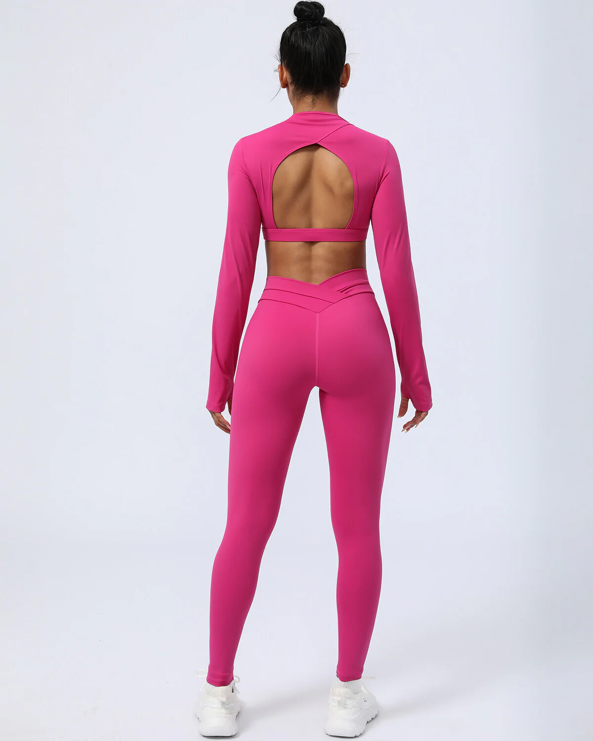 Aviana Leggings - Fuchsia - Image 8