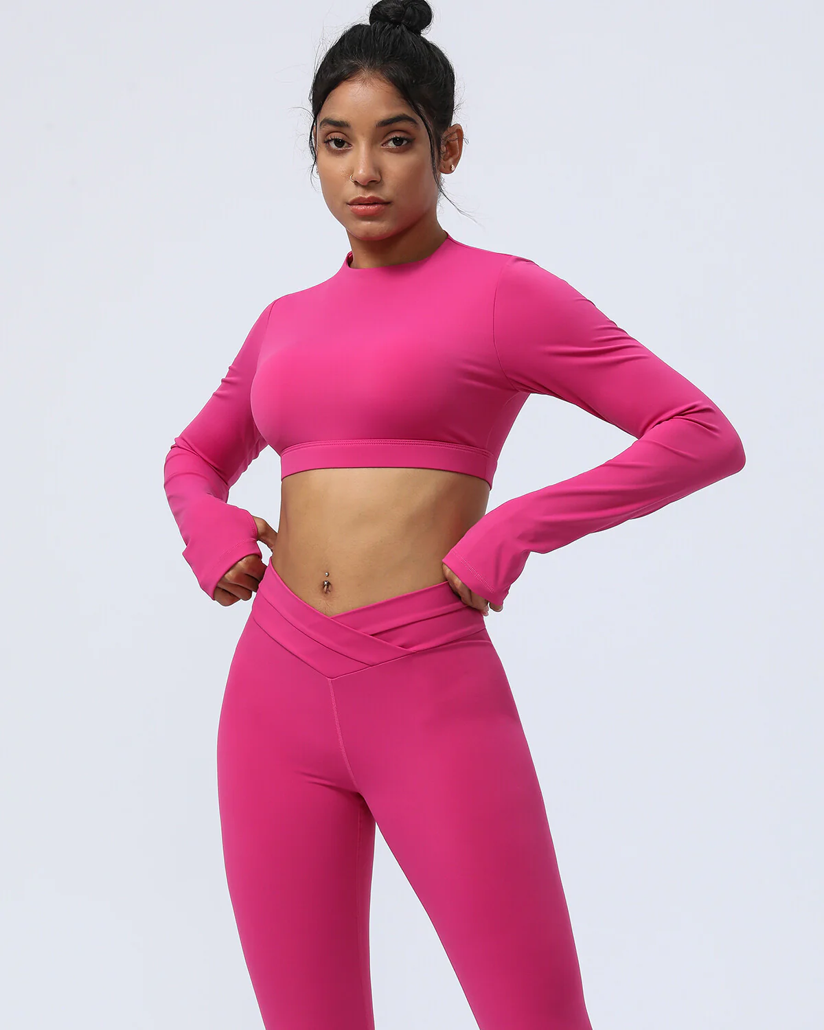 Aviana Long Sleeve - Fuchsia - Image 6