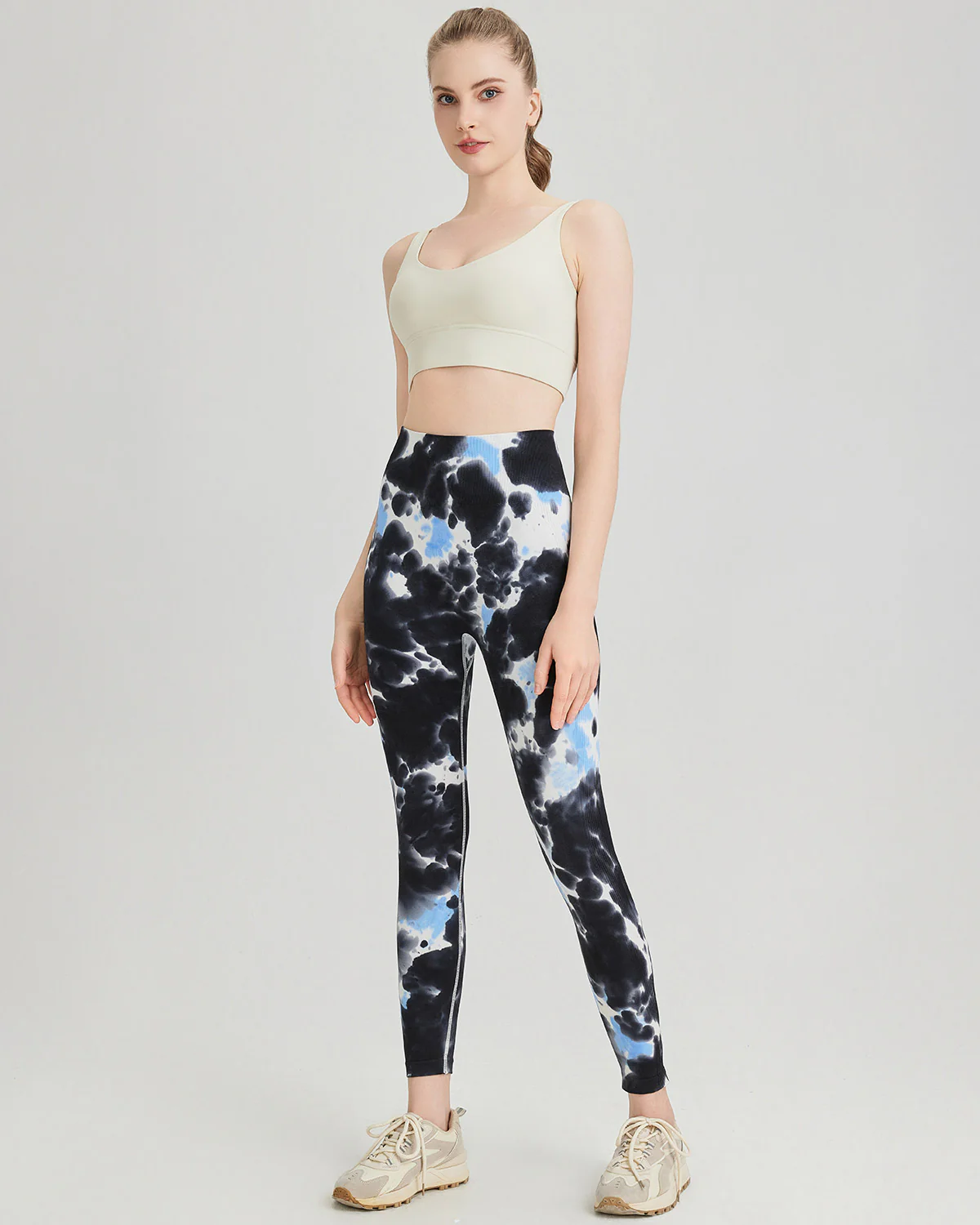 Bellamy Seamless Scrunch Leggings - Serenity - Image 6
