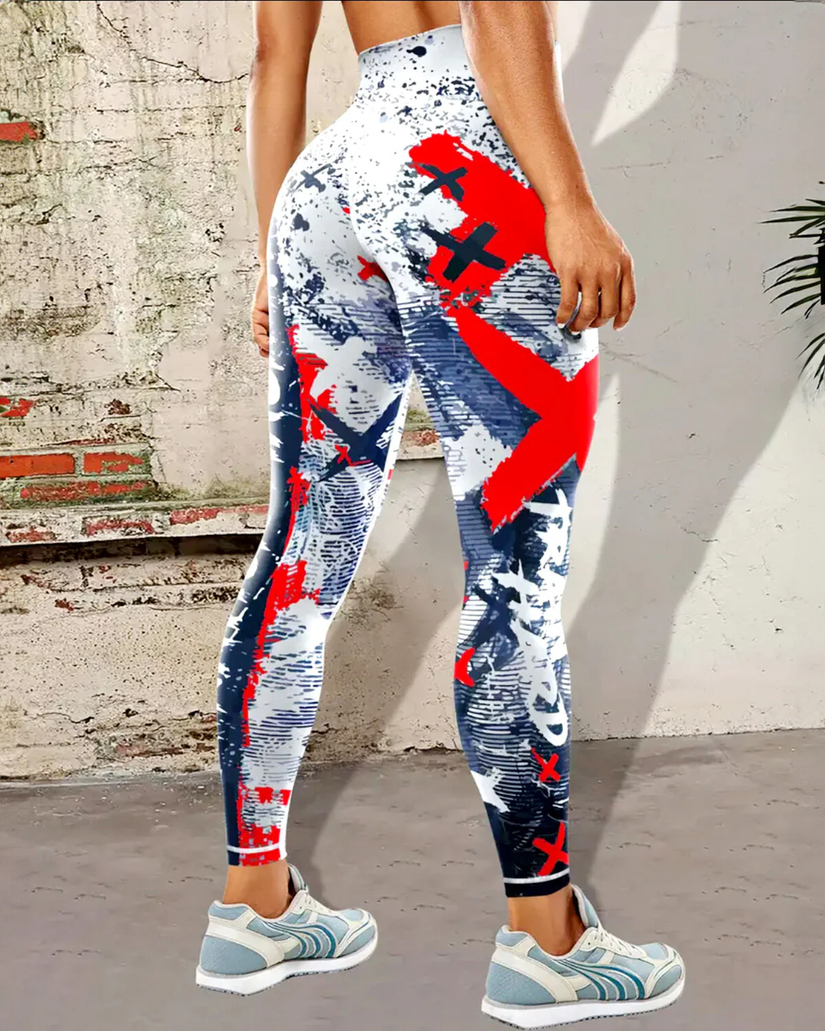 Beyond Limits Leggings - Red - Image 5