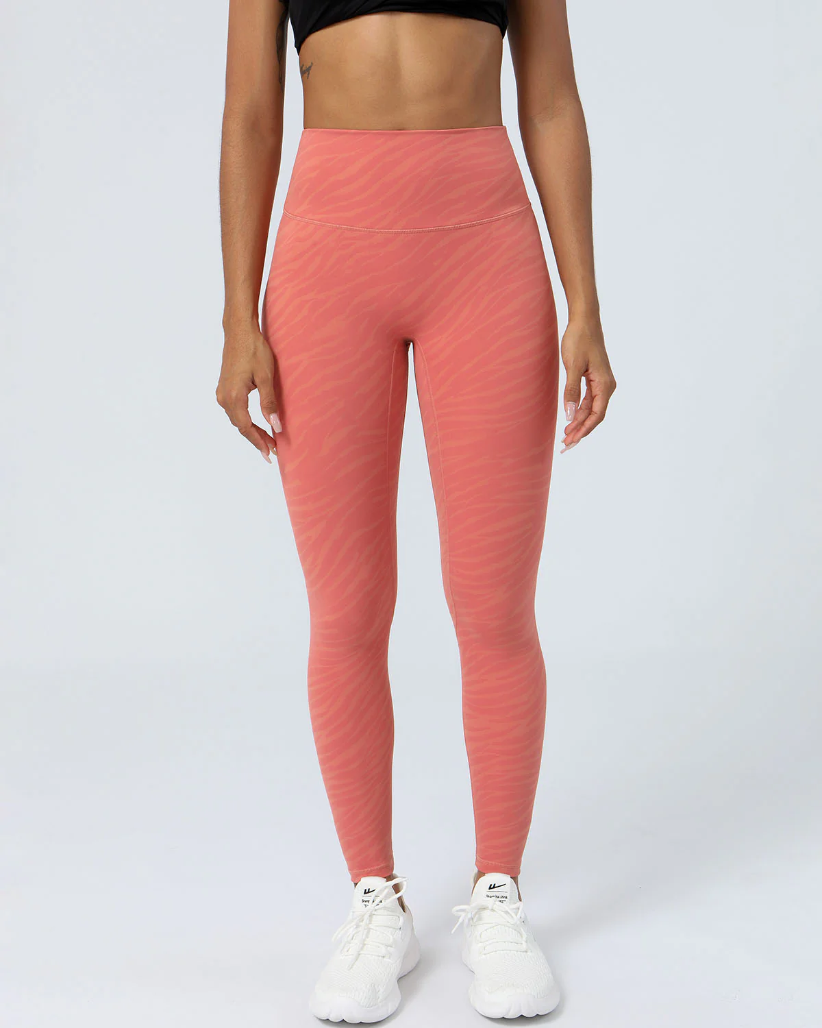 Chelsea Seamless Scrunch Leggings - Pink - Image 3