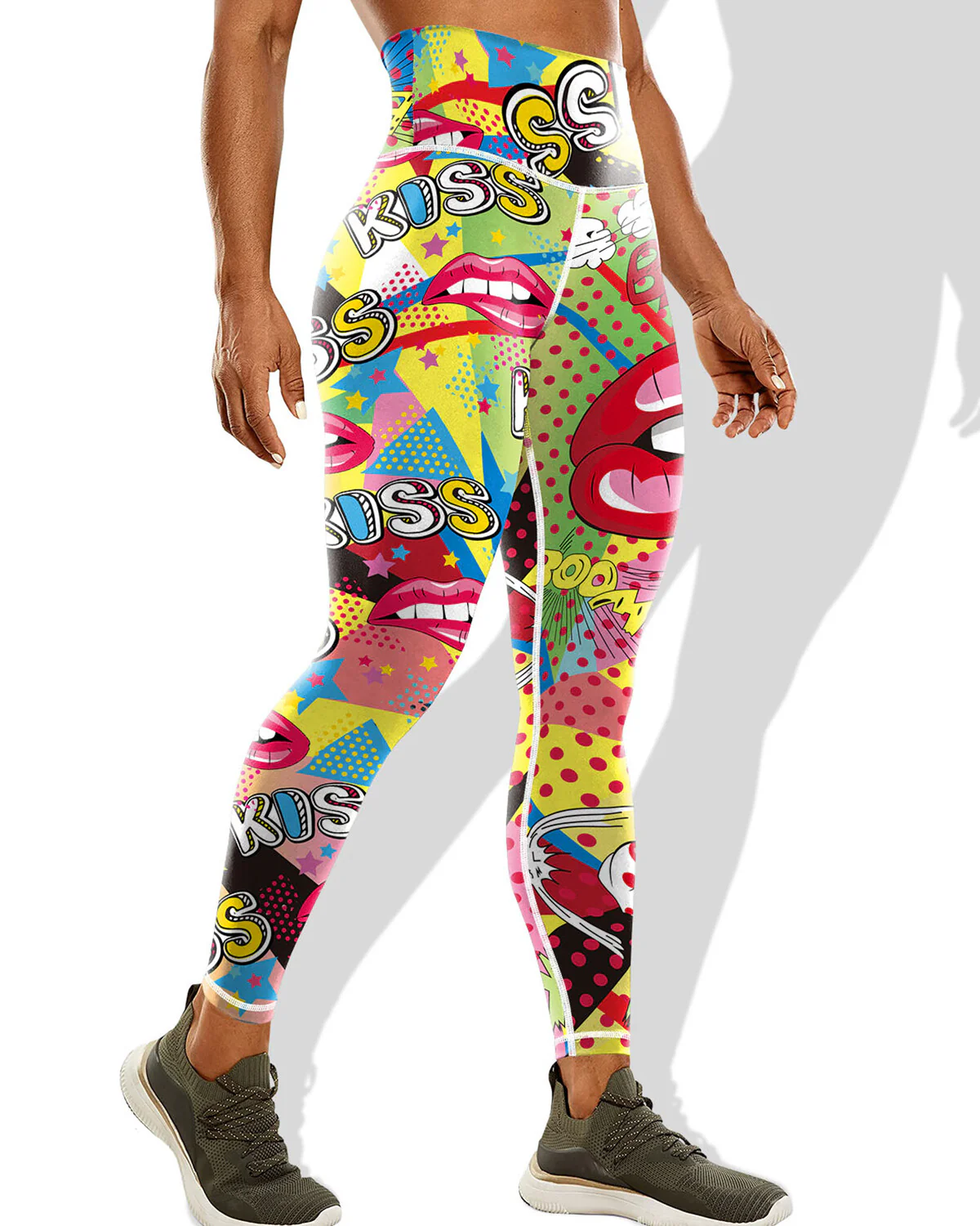 Comic Art Leggings - Image 3