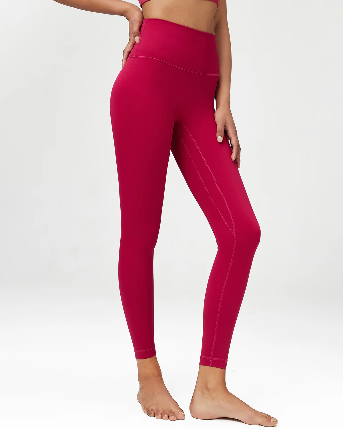 Cordelia Seamless Leggings - Red - Image 3