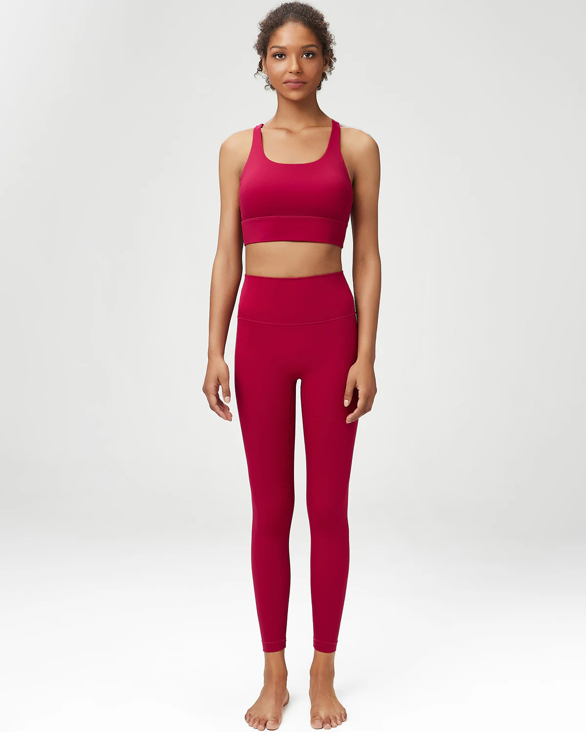 Cordelia Seamless Leggings - Red - Image 7