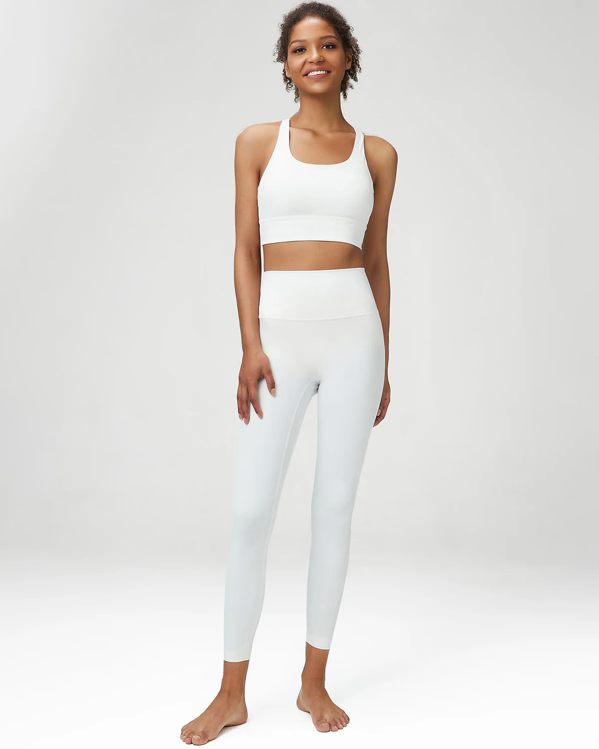 Cordelia Seamless Leggings - White - Image 8