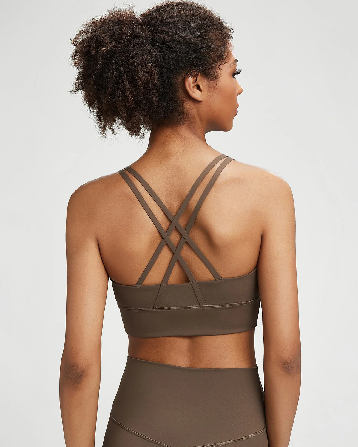 Cordelia Sports Bra - Brown