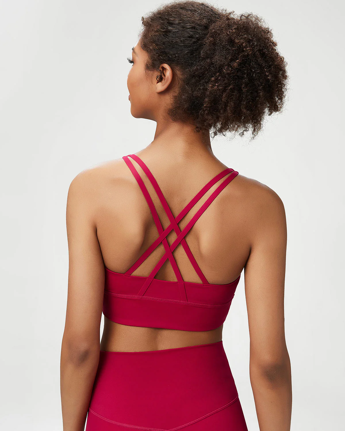 Cordelia Sports Bra - Red - Image 3