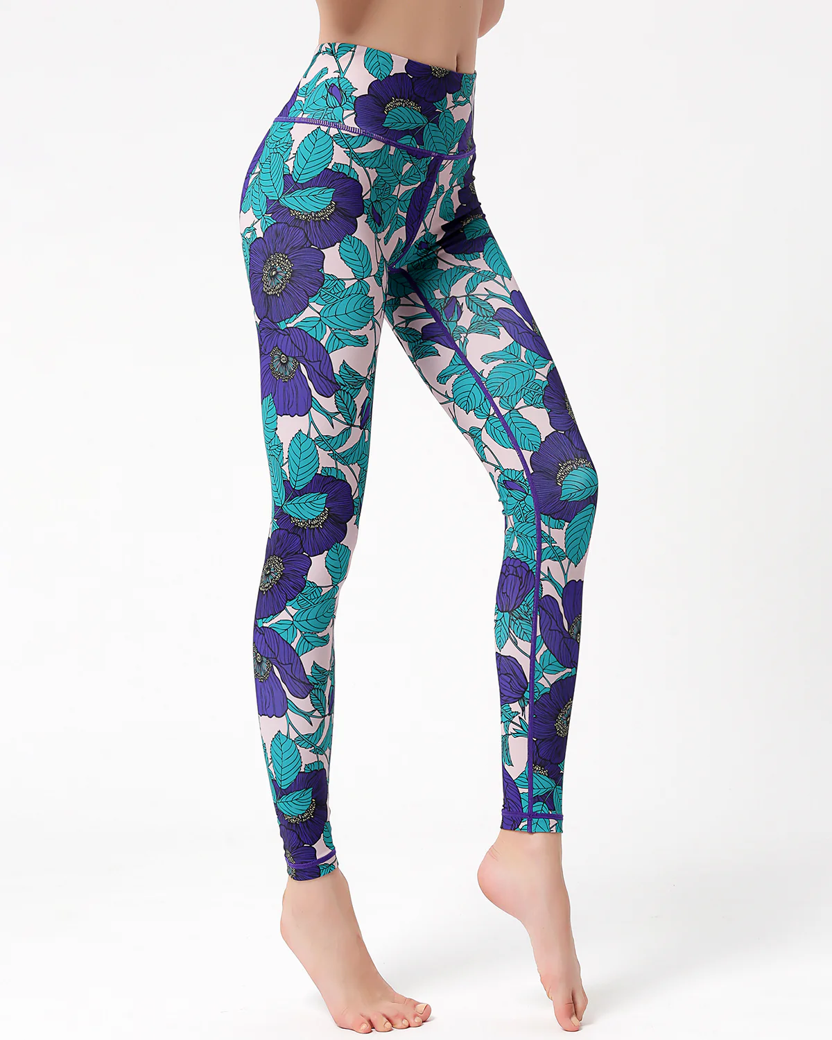 Cranesbill Workout Leggings - Image 3
