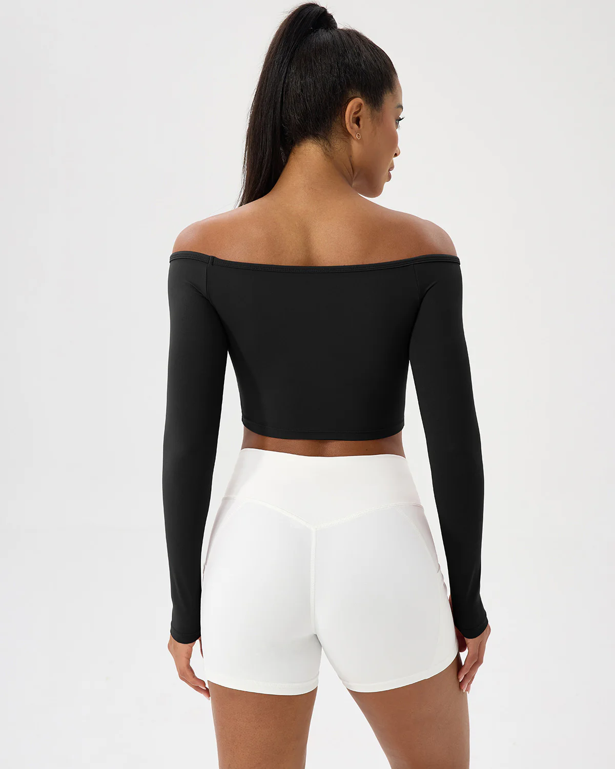 Delilah Long Sleeve - Black - Image 2