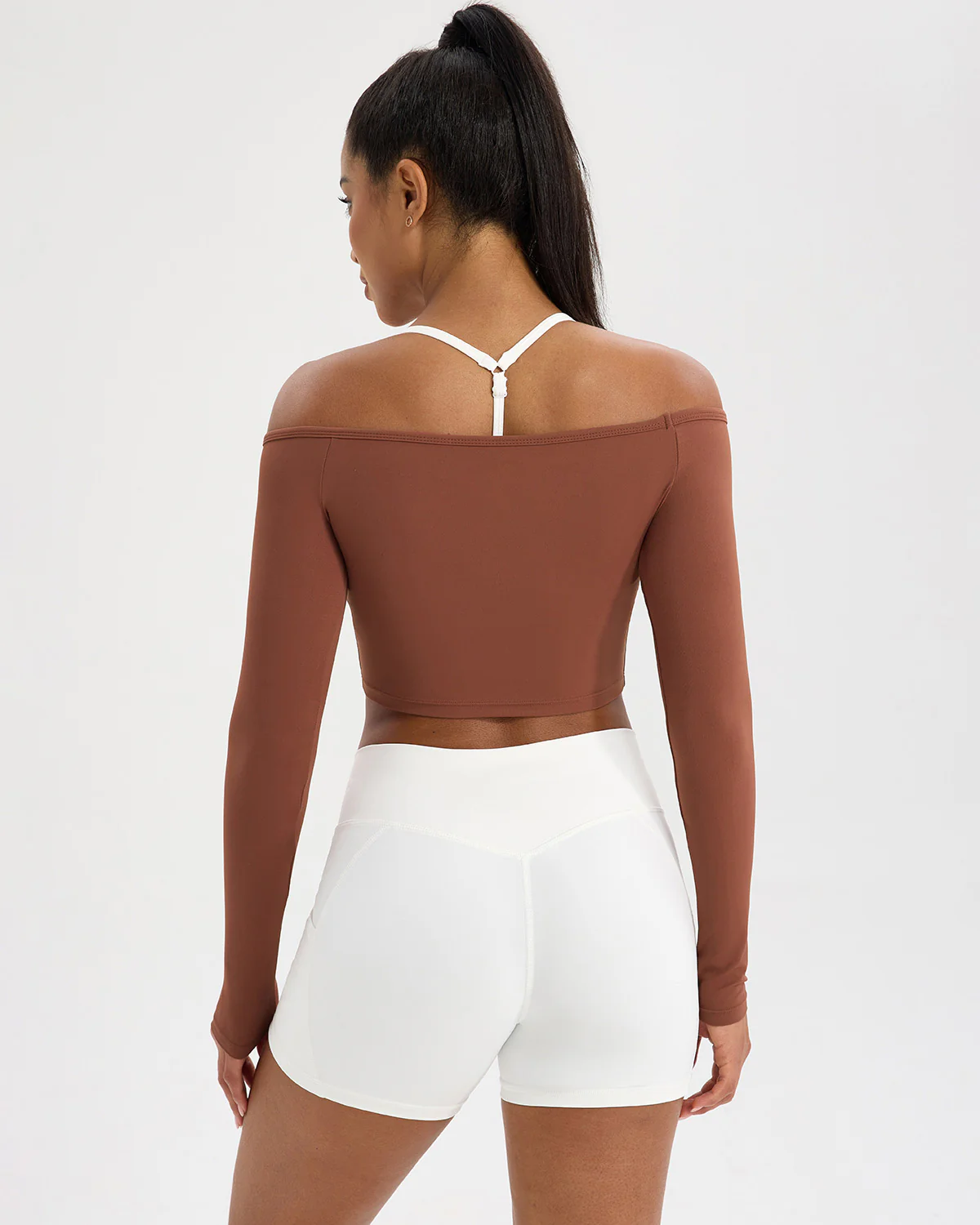 Delilah Long Sleeve - Brown - Image 2