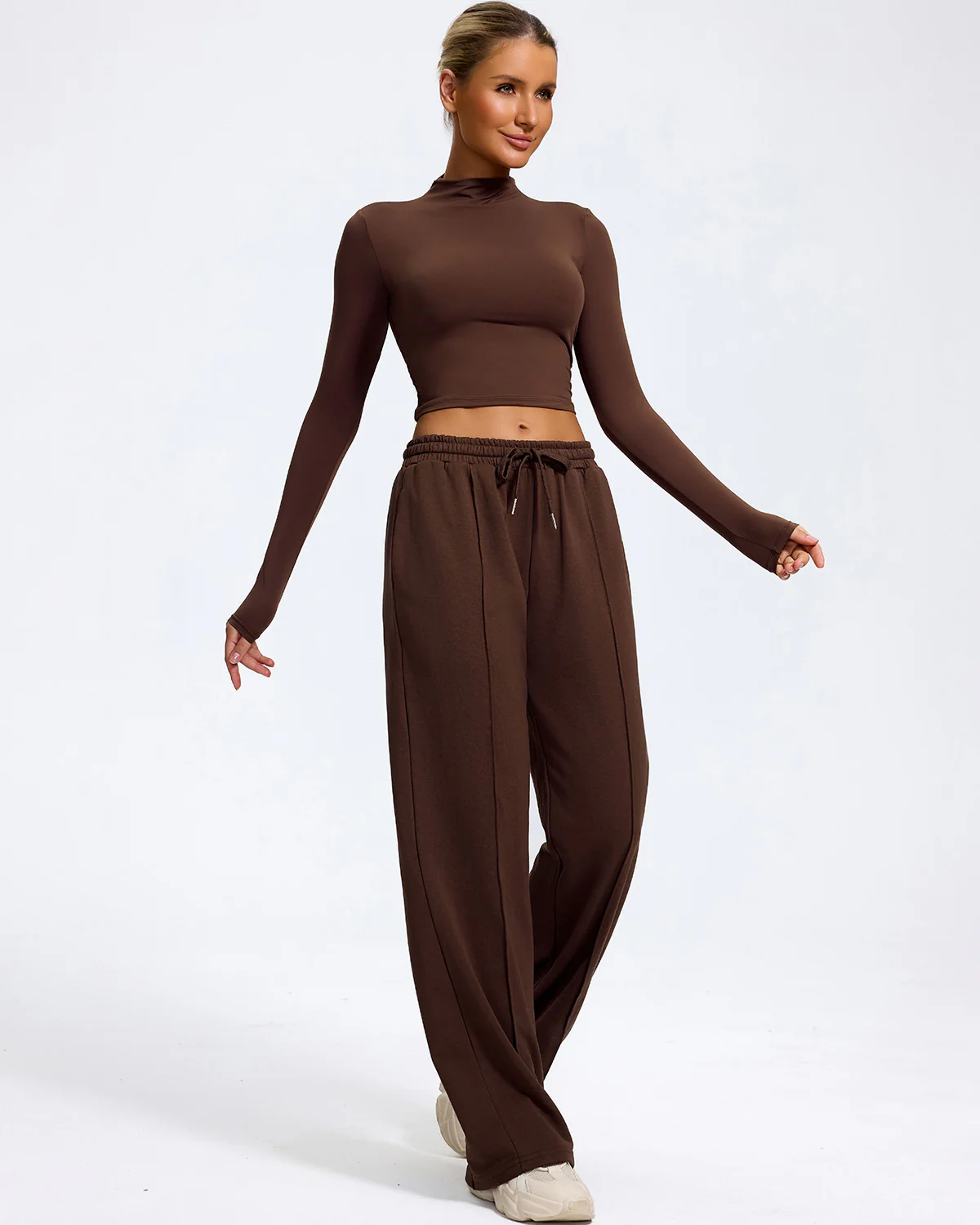 Eden Pants - Brown - Image 8