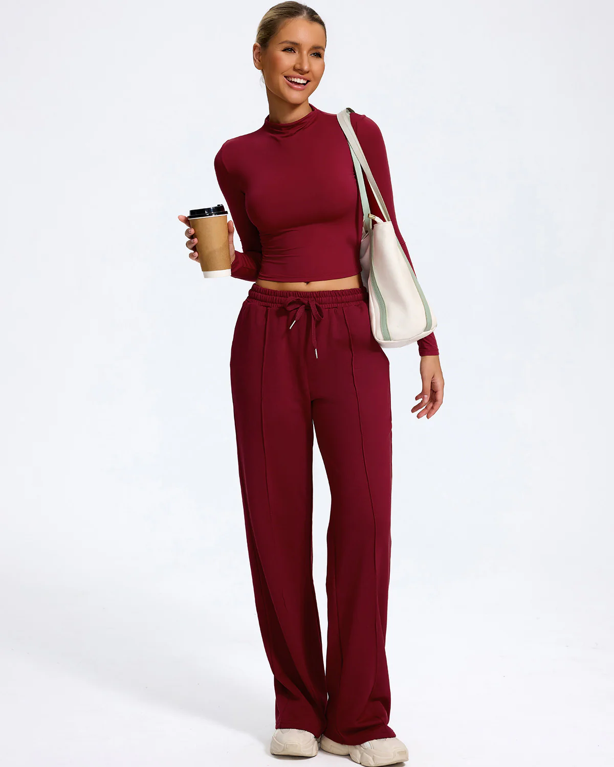 Eden Pants - Red - Image 7