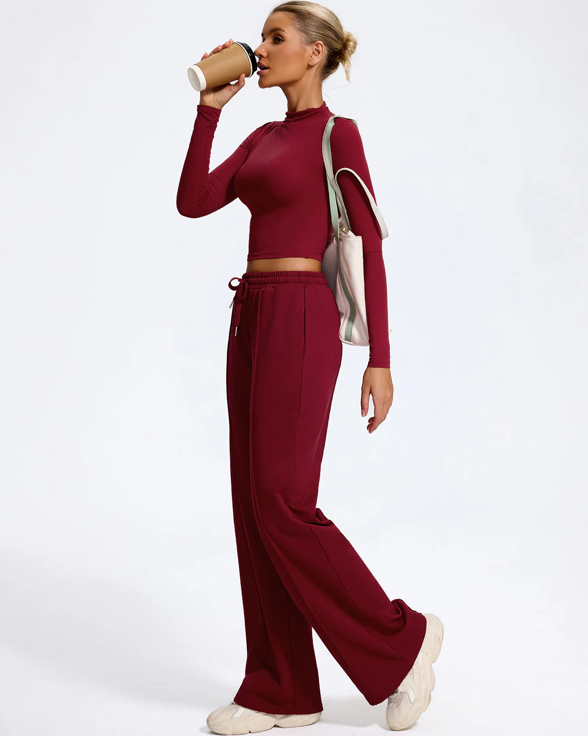 Eden Pants - Red - Image 8