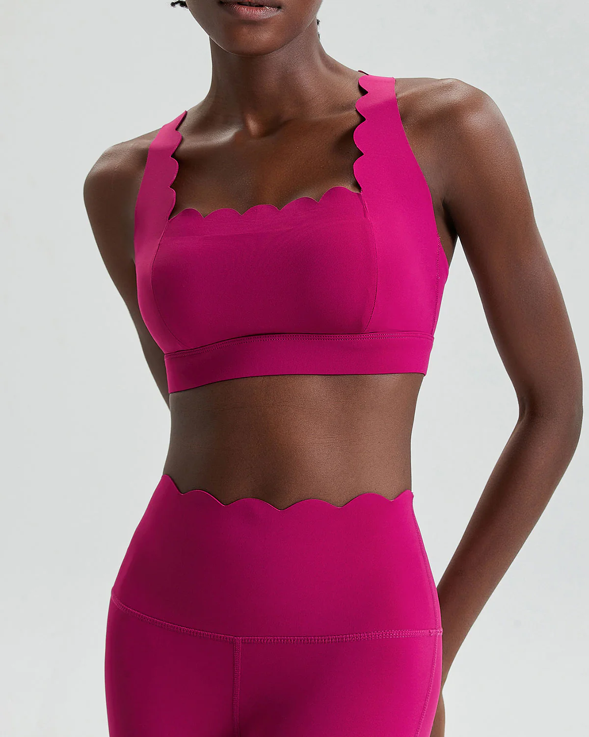 Elowen Sports Bra - Raspberry