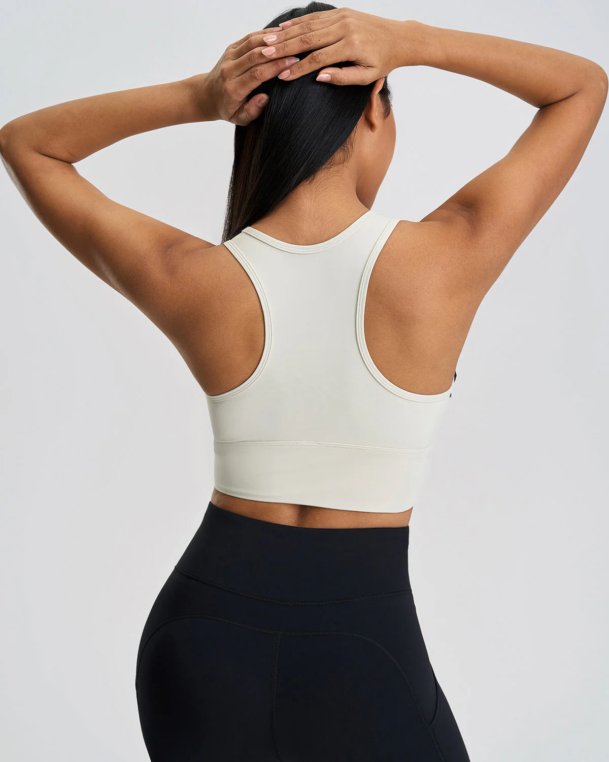 Evadne Crop Top - White - Image 3