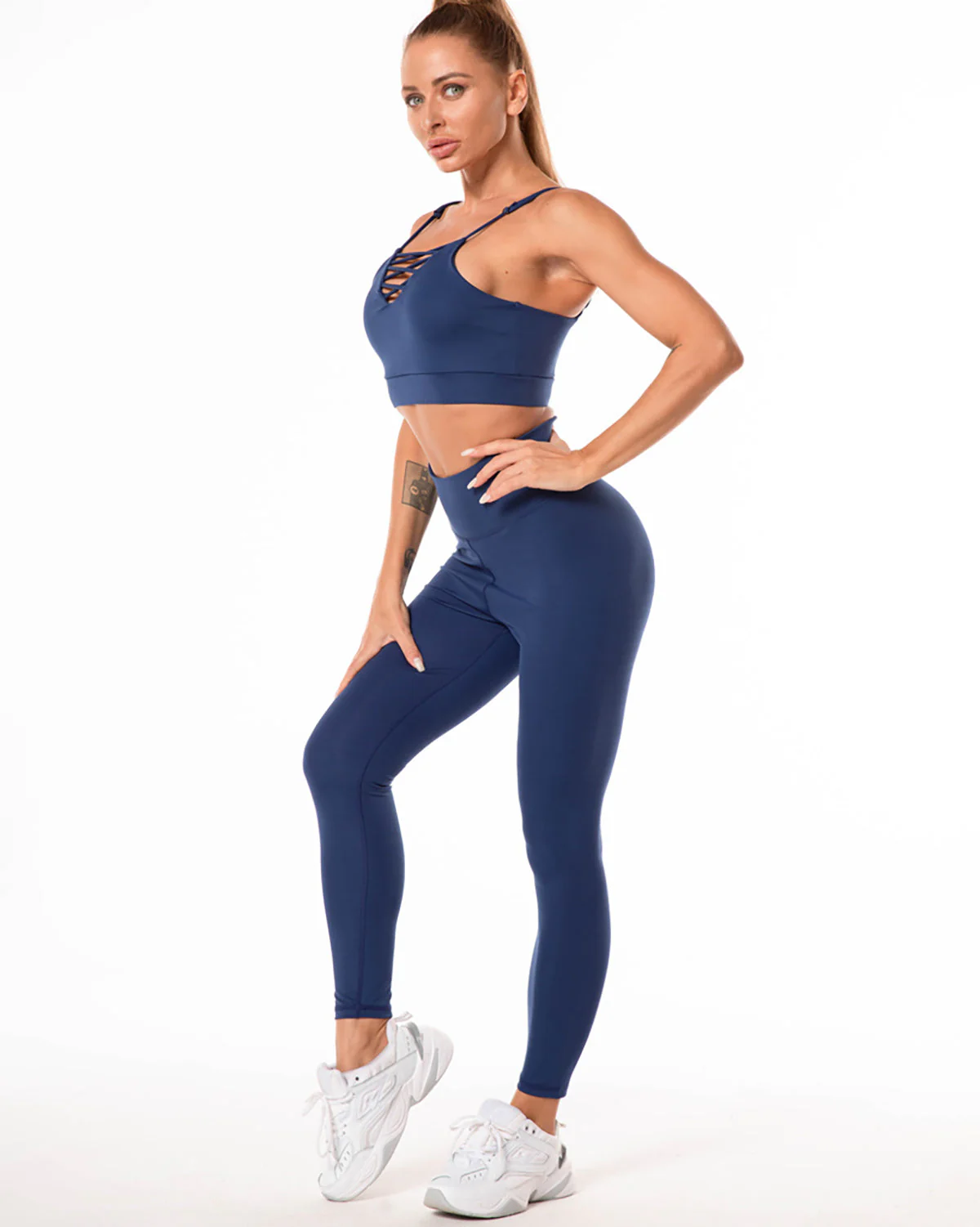 Gizus Scrunch Capri - Blue - Image 6