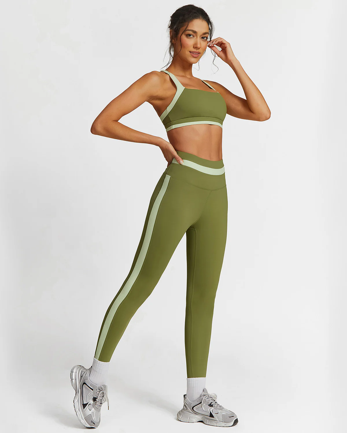 Guinevere Leggings - Green - Image 6