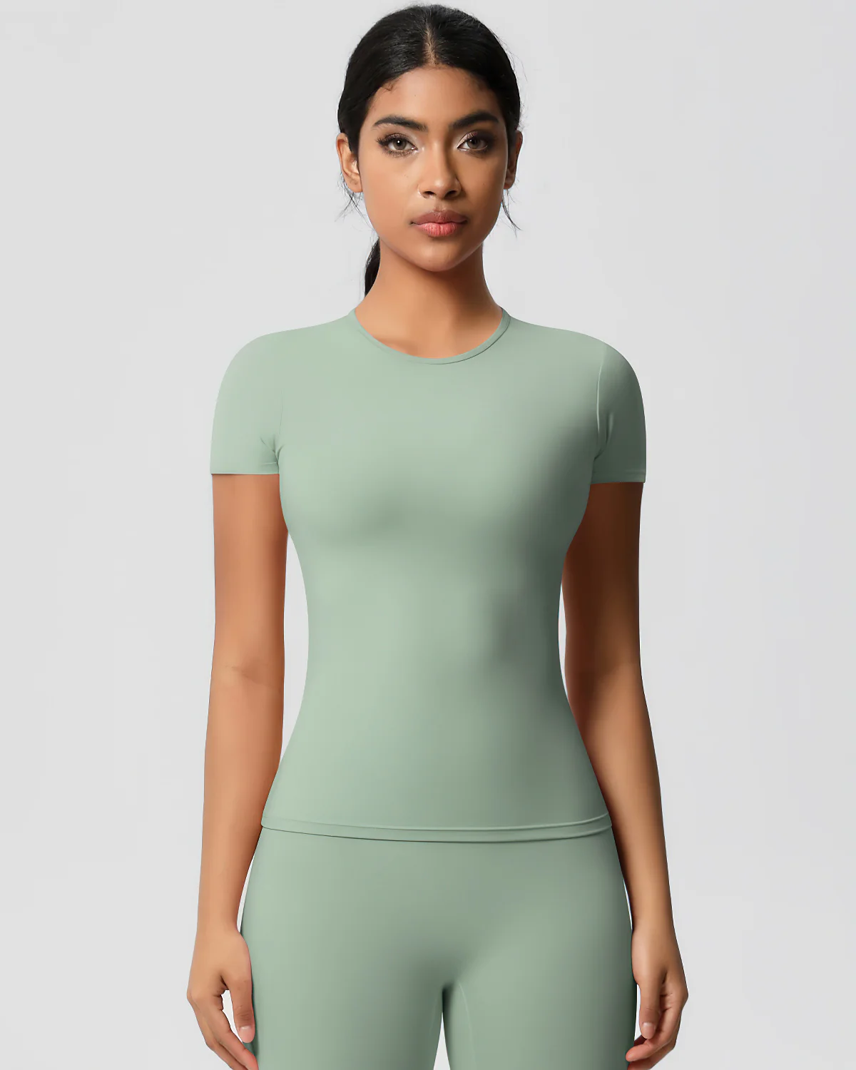 Gwen Active Top - Sage Green - Image 5