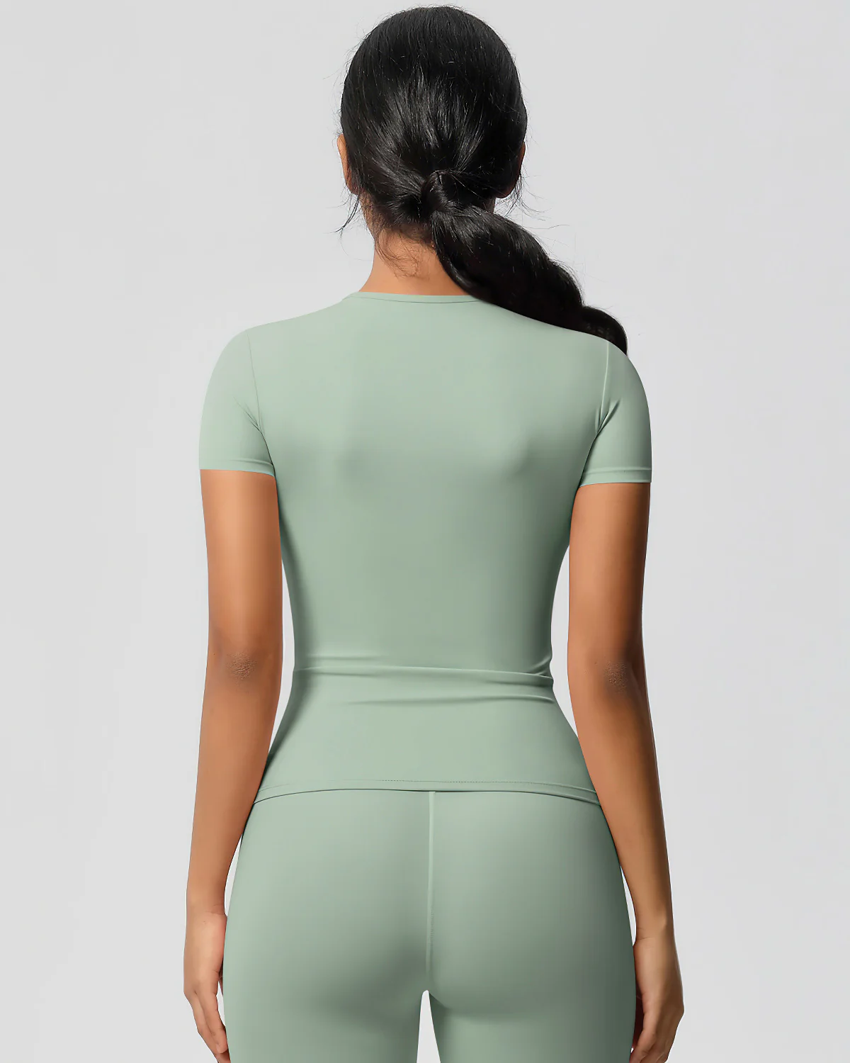 Gwen Active Top - Sage Green - Image 8