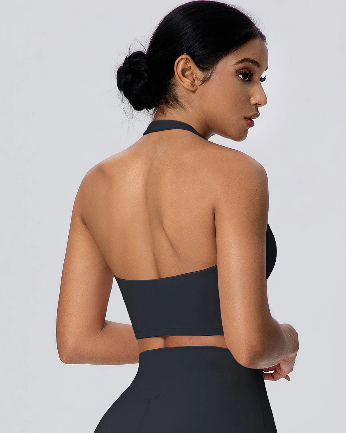 Gwen Halter Top - Black - Image 5