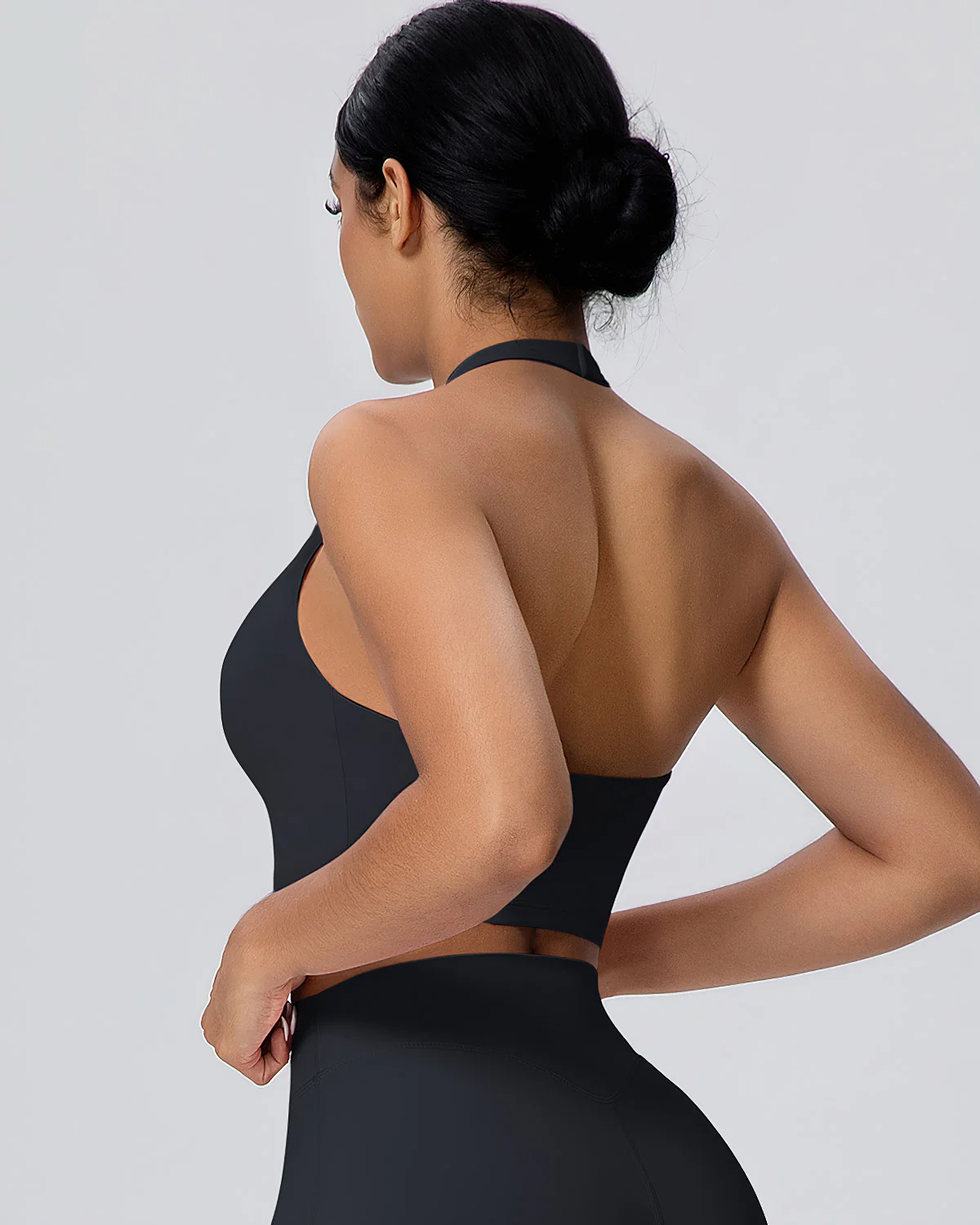 Gwen Halter Top - Black - Image 7