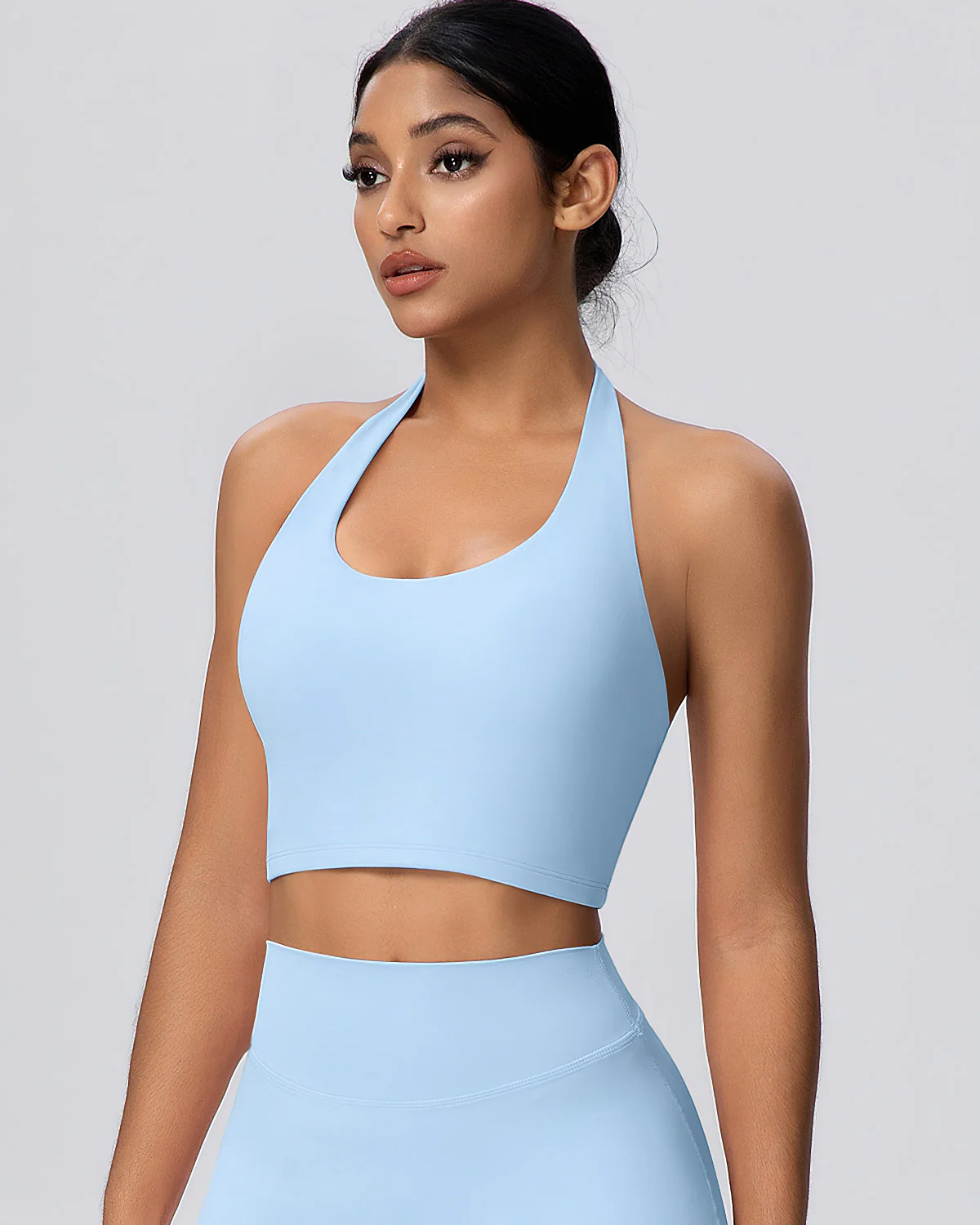 Gwen Halter Top - Sky Blue - Image 7