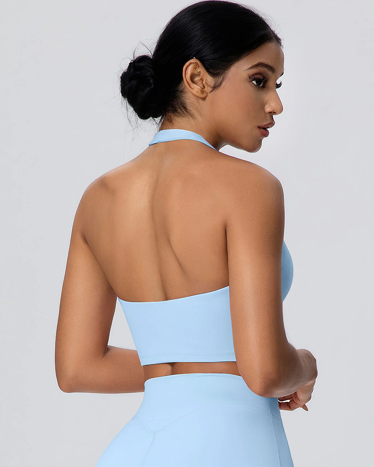 Gwen Halter Top - Sky Blue - Image 8