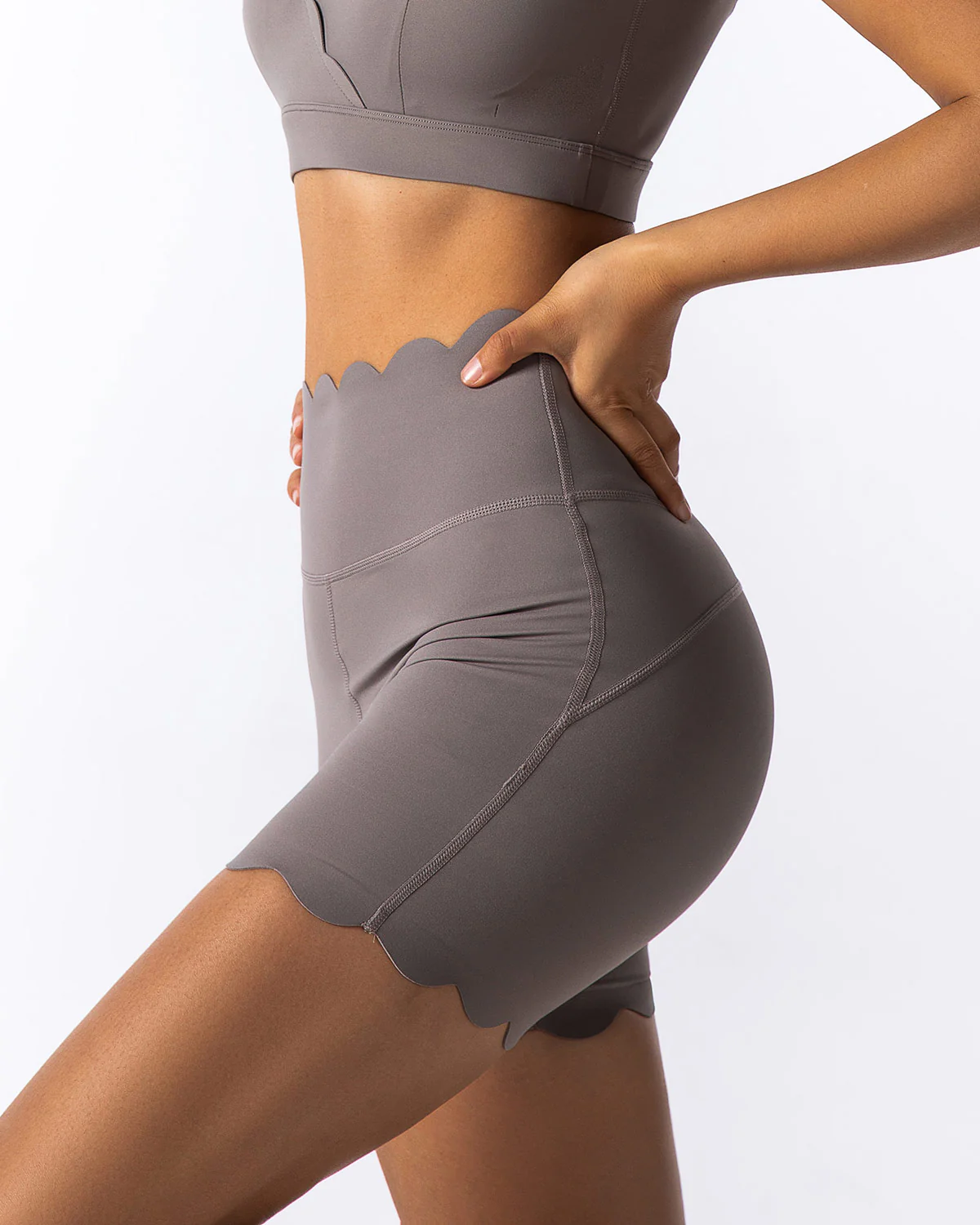 Haven Shorts - Taupe - Image 2