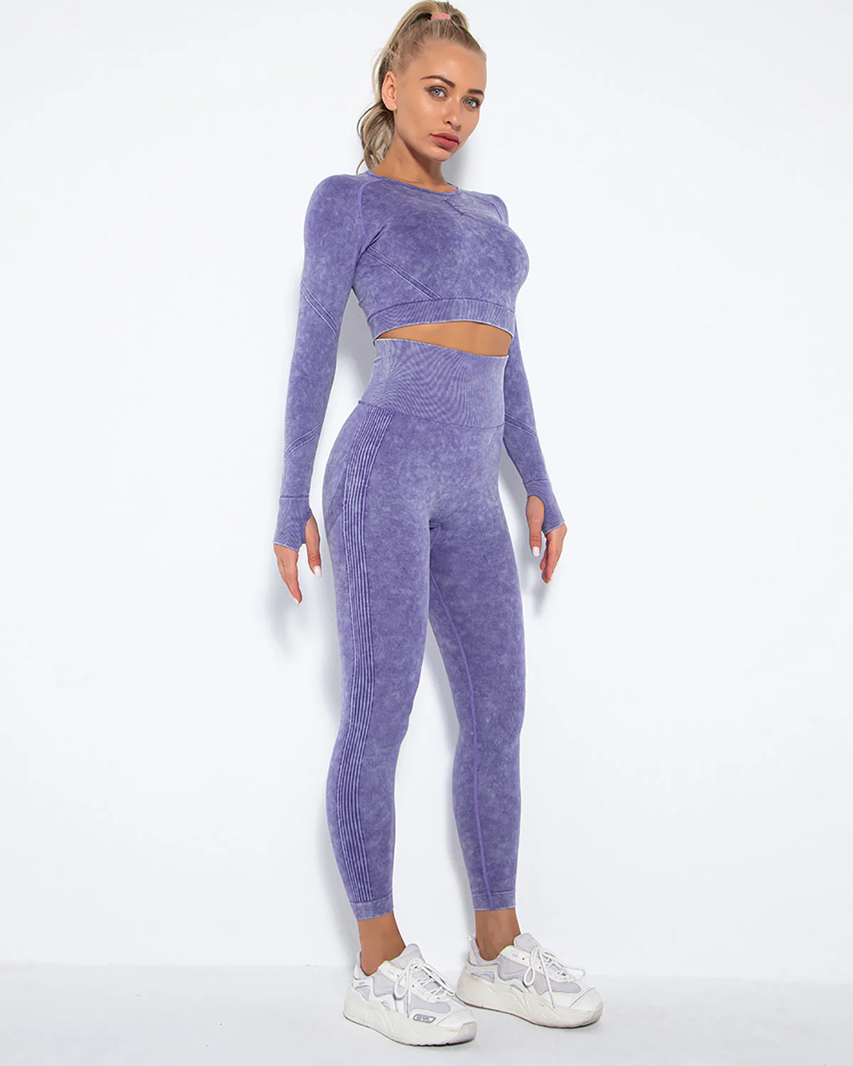 Idalyne Long Sleeve - Purple - Image 5
