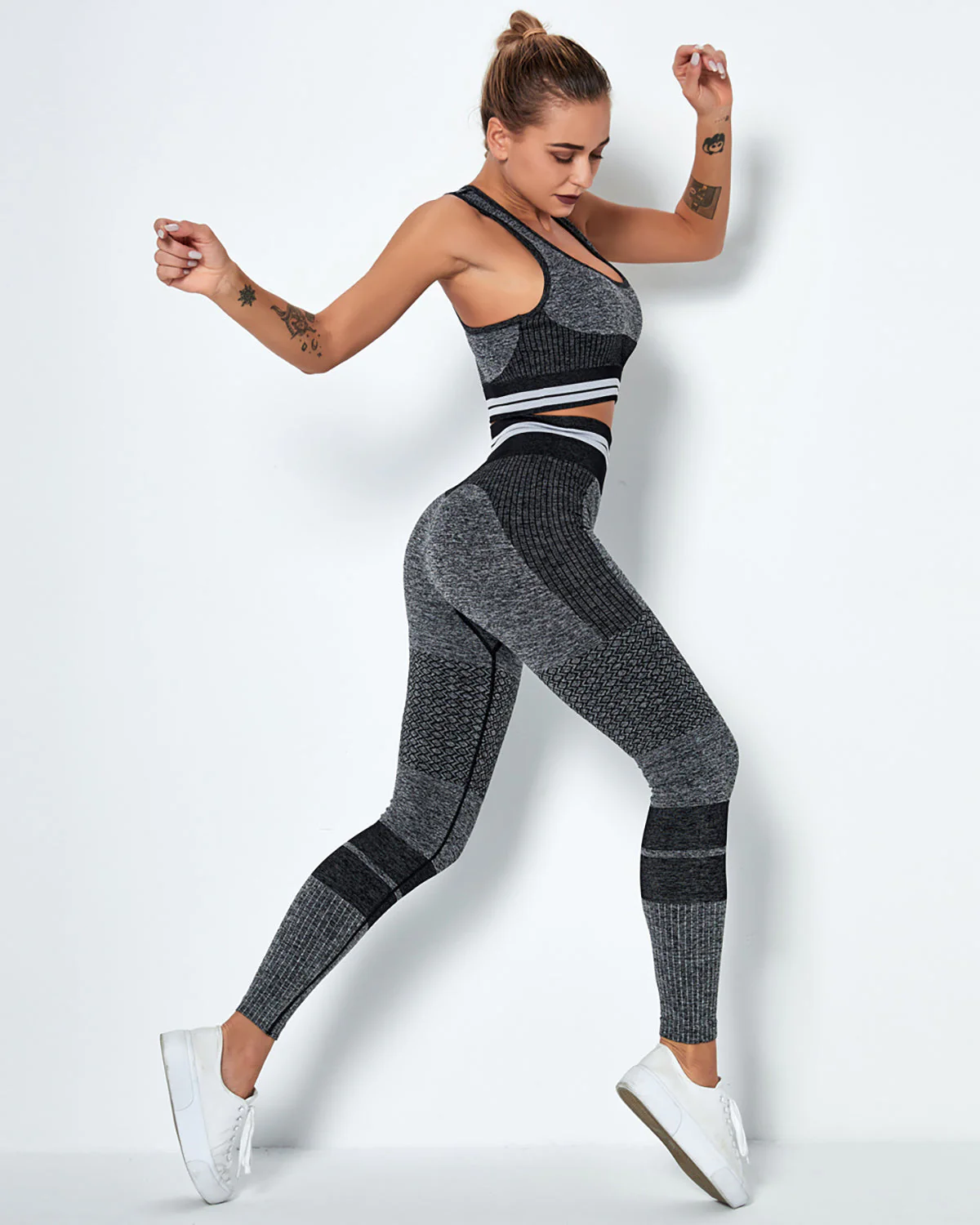 Imperia Seamless Leggings - Black - Image 7