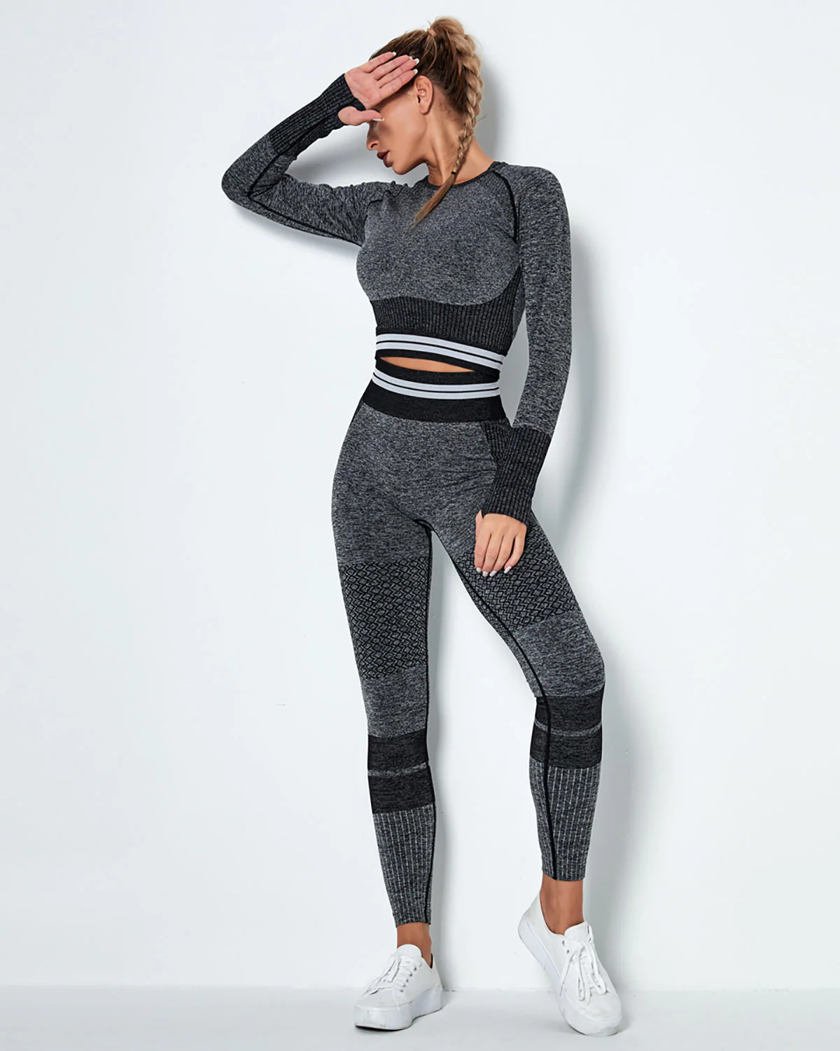 Imperia Seamless Leggings - Black - Image 8