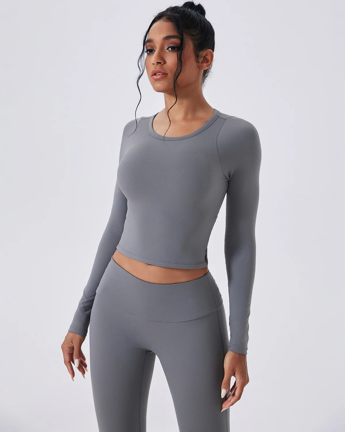 Ivy Long Sleeve - Grey - Image 2