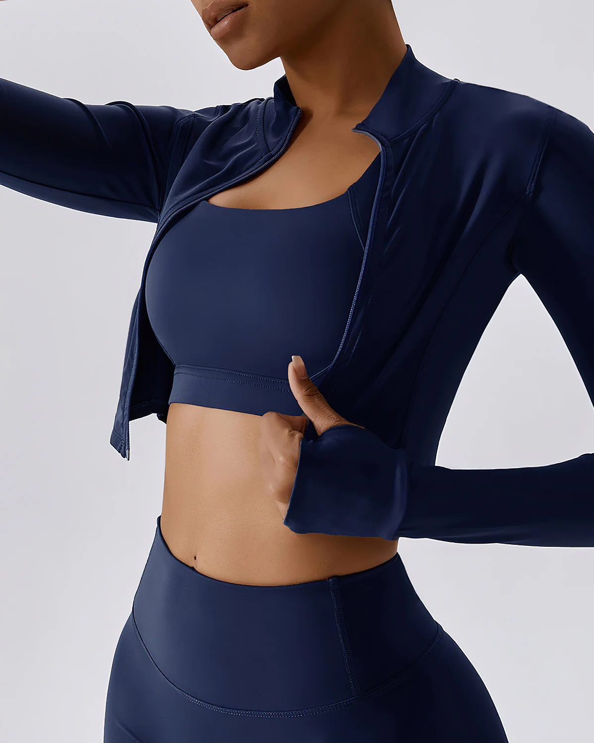 Jocelyn Sports Bra - Navy - Image 4