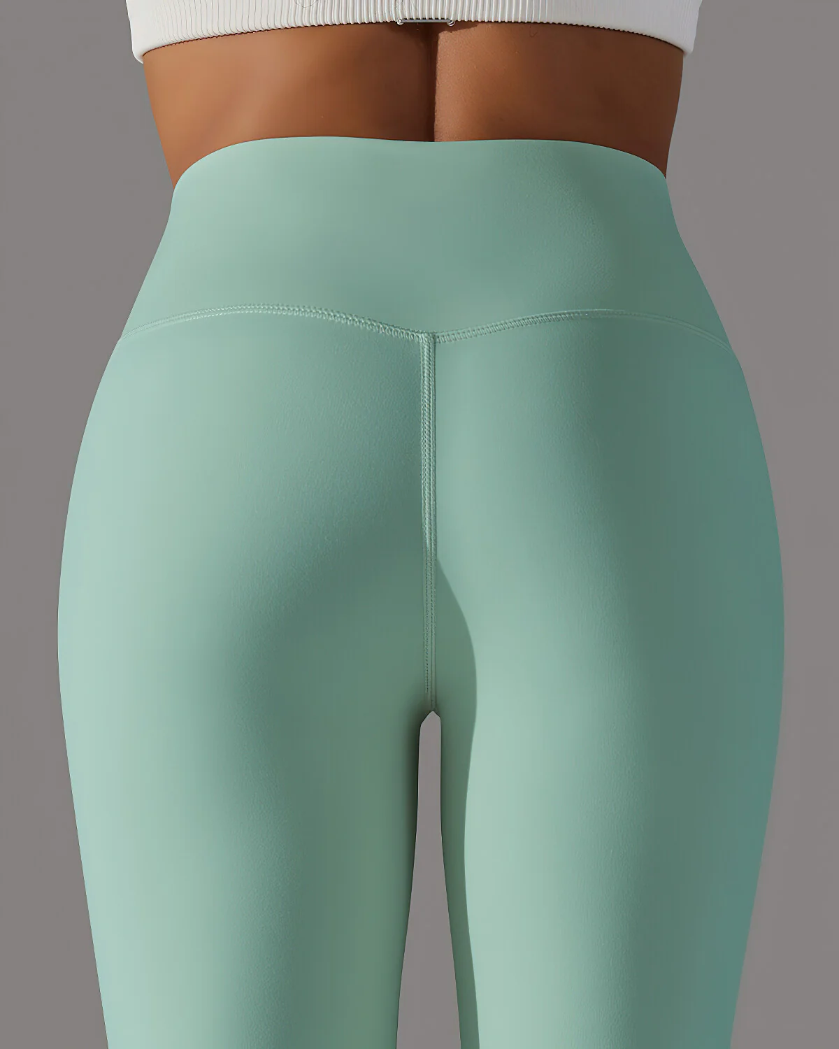 Lara Seamless Leggings - Summer Green - Image 7