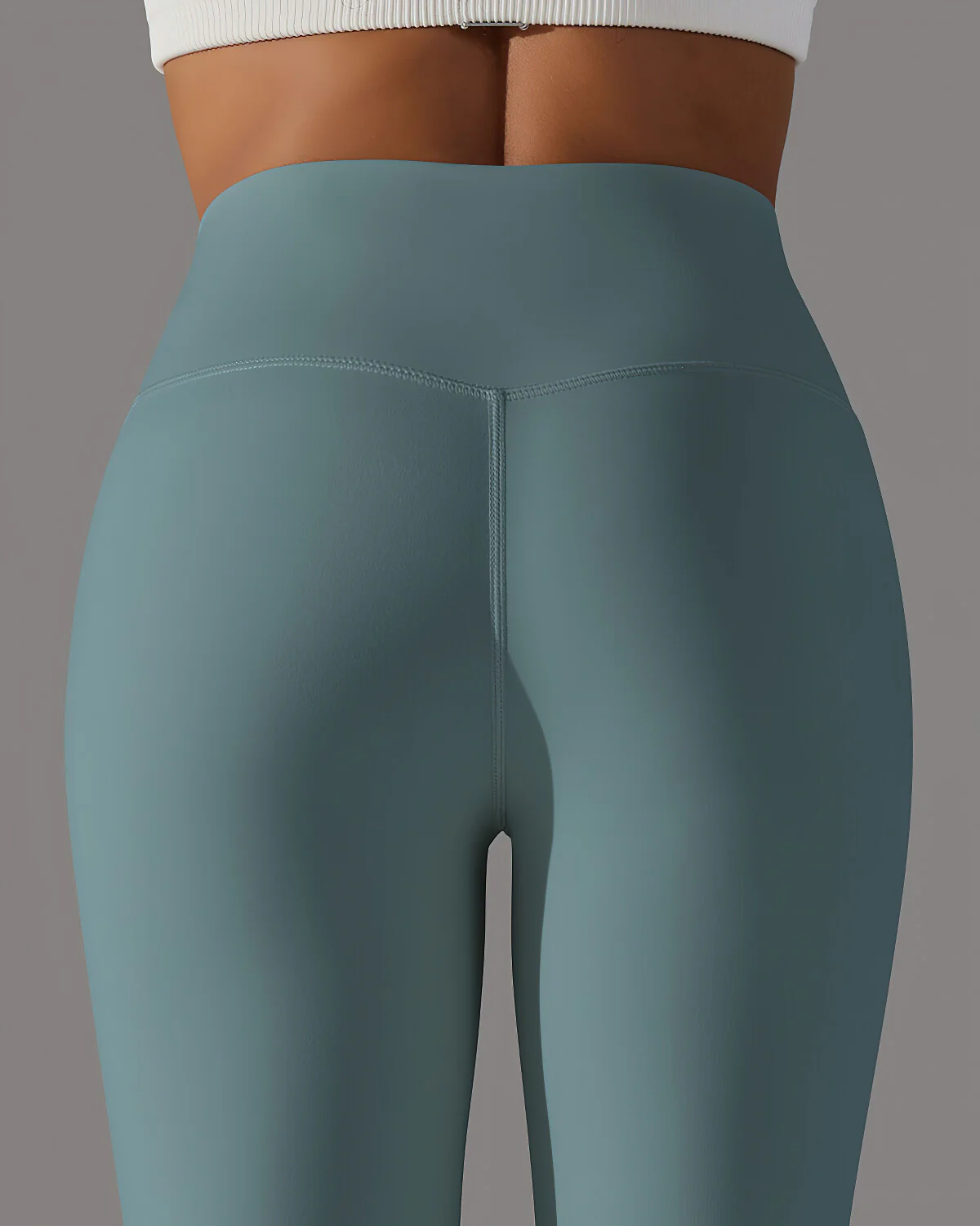 Lara Seamless Leggings - Teal - Image 7