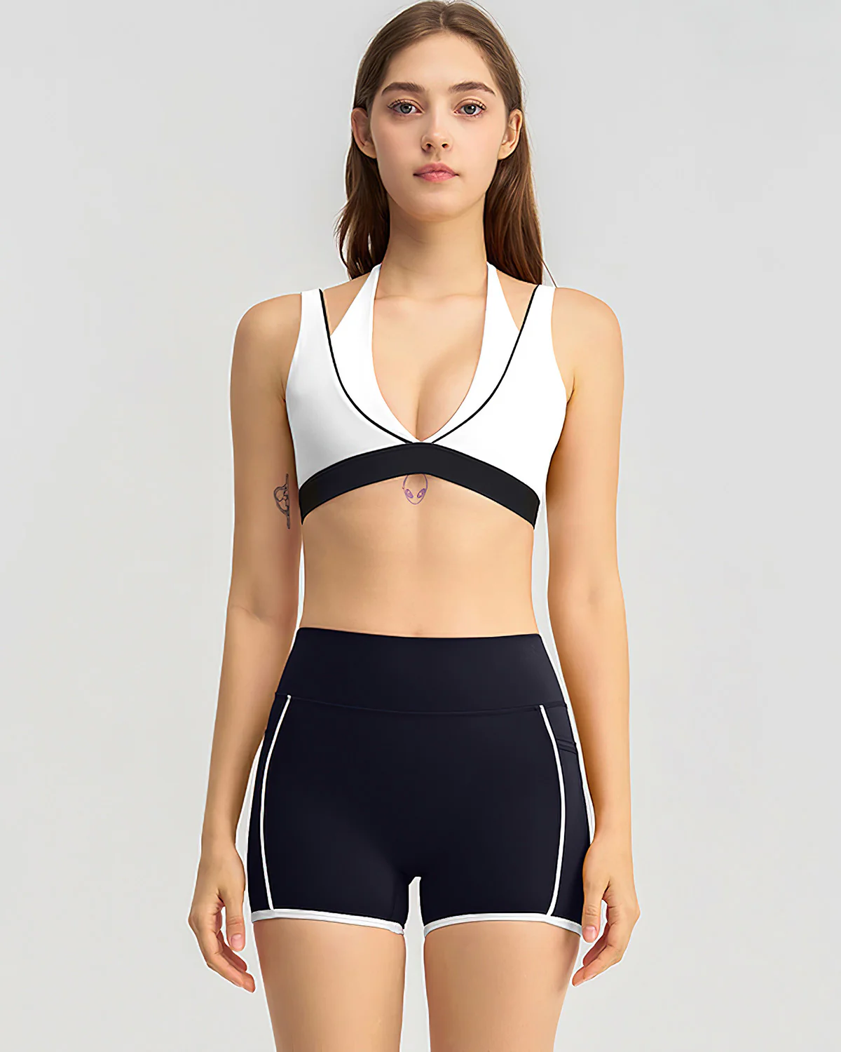 Linnea Sports Bra - White - Image 4