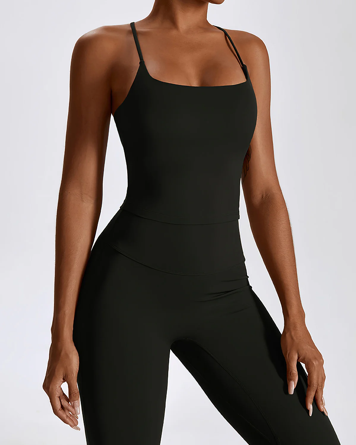 Melisa Crop Top - Black - Image 3