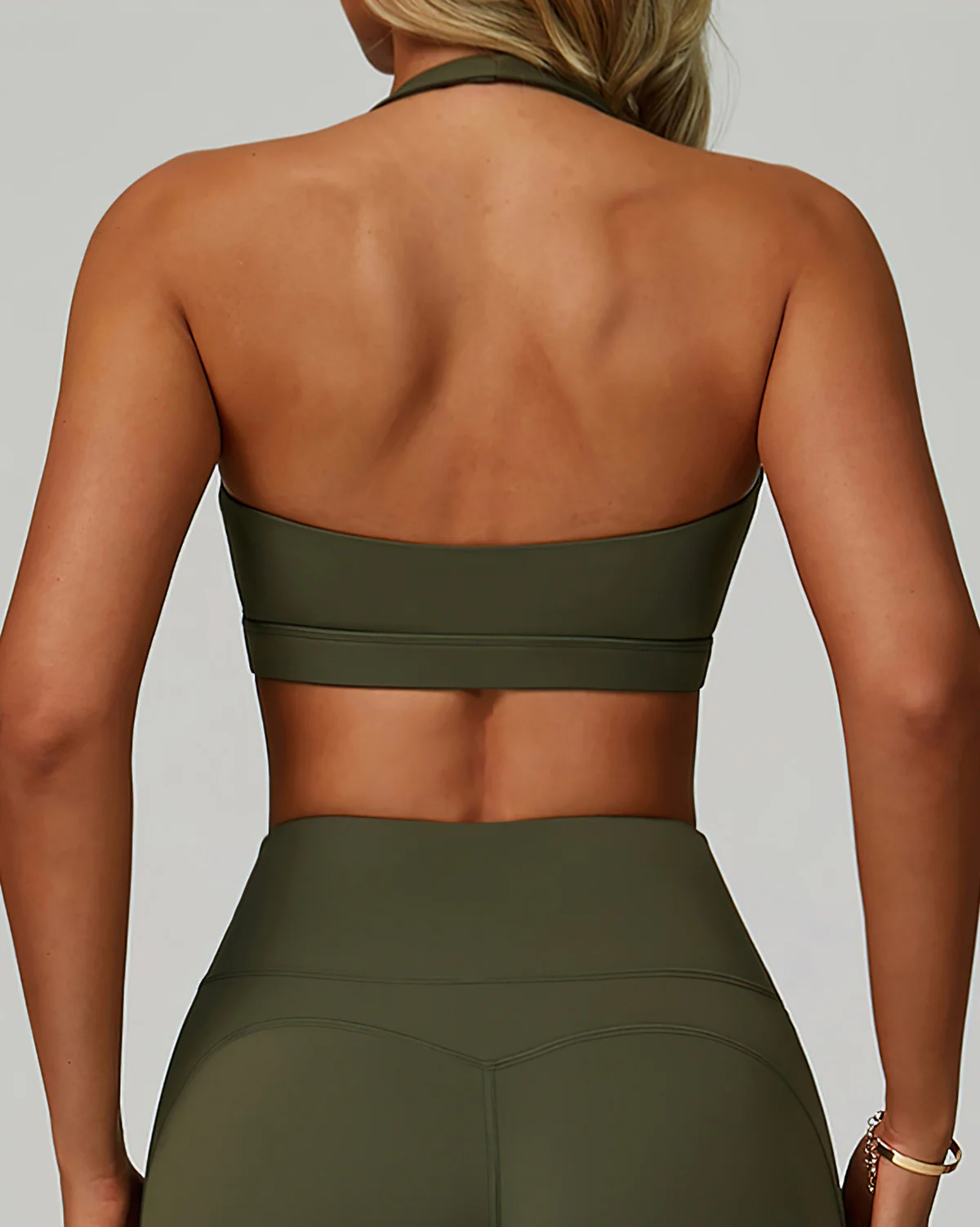 Mira Active Bra - Green - Image 2