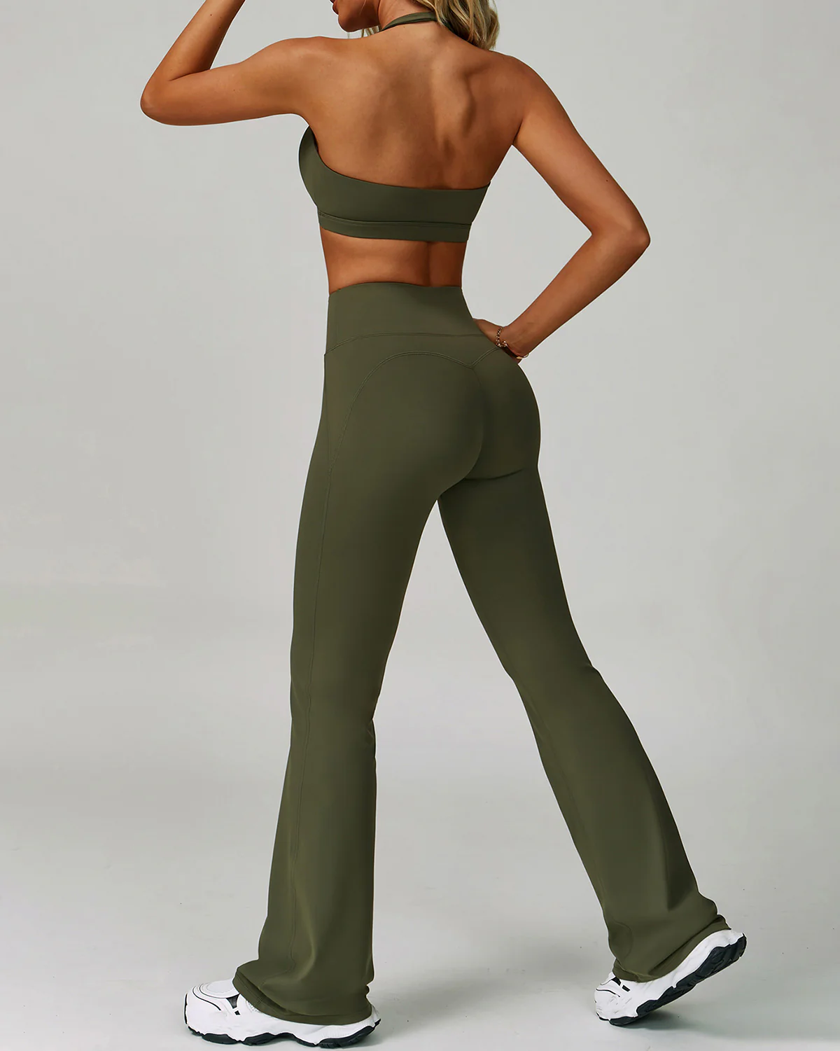 Mira Active Bra - Green - Image 5